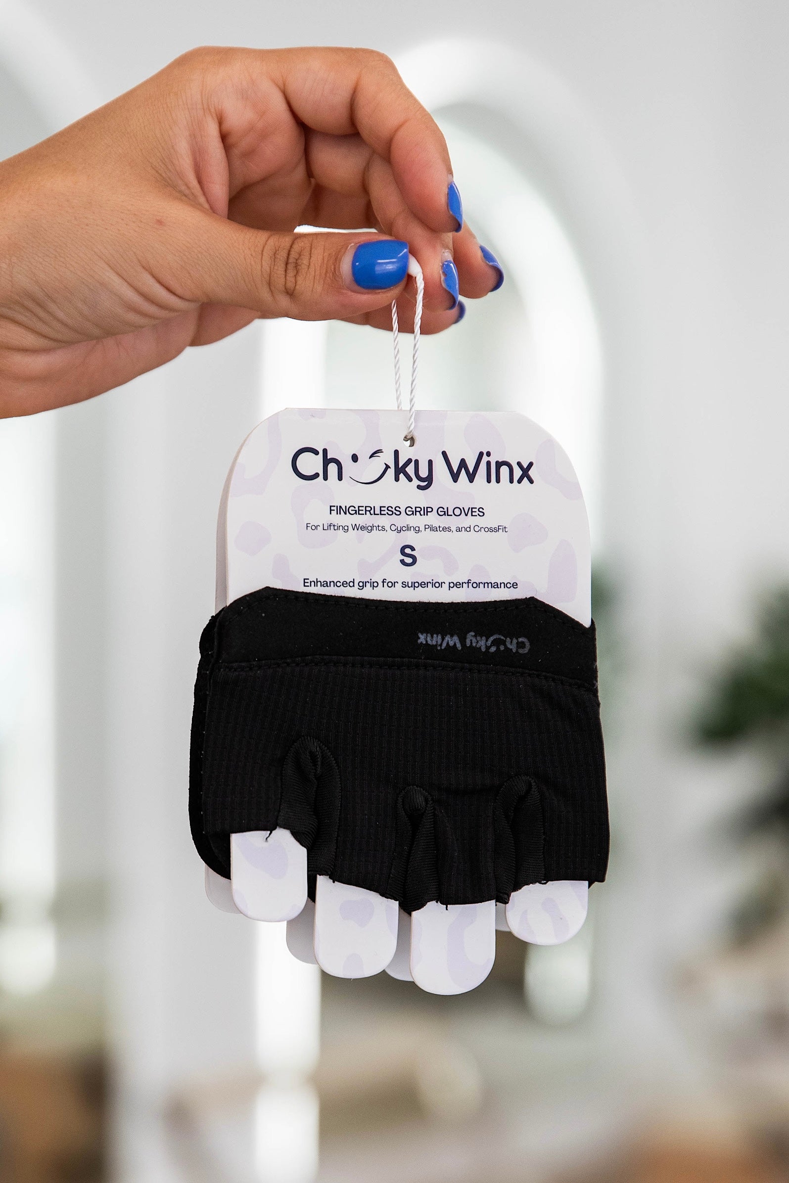 Black Gym Gloves-Cheeky Winx