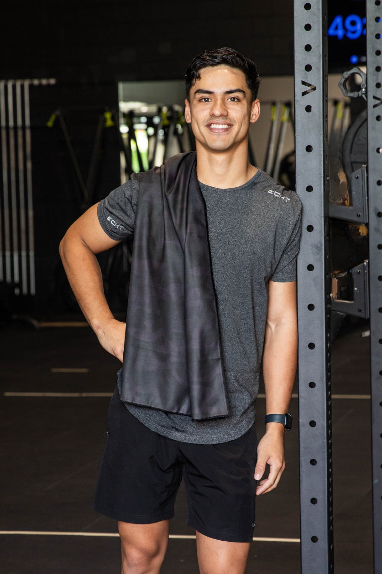 Camouflaged Gym Towel-Cheeky Winx