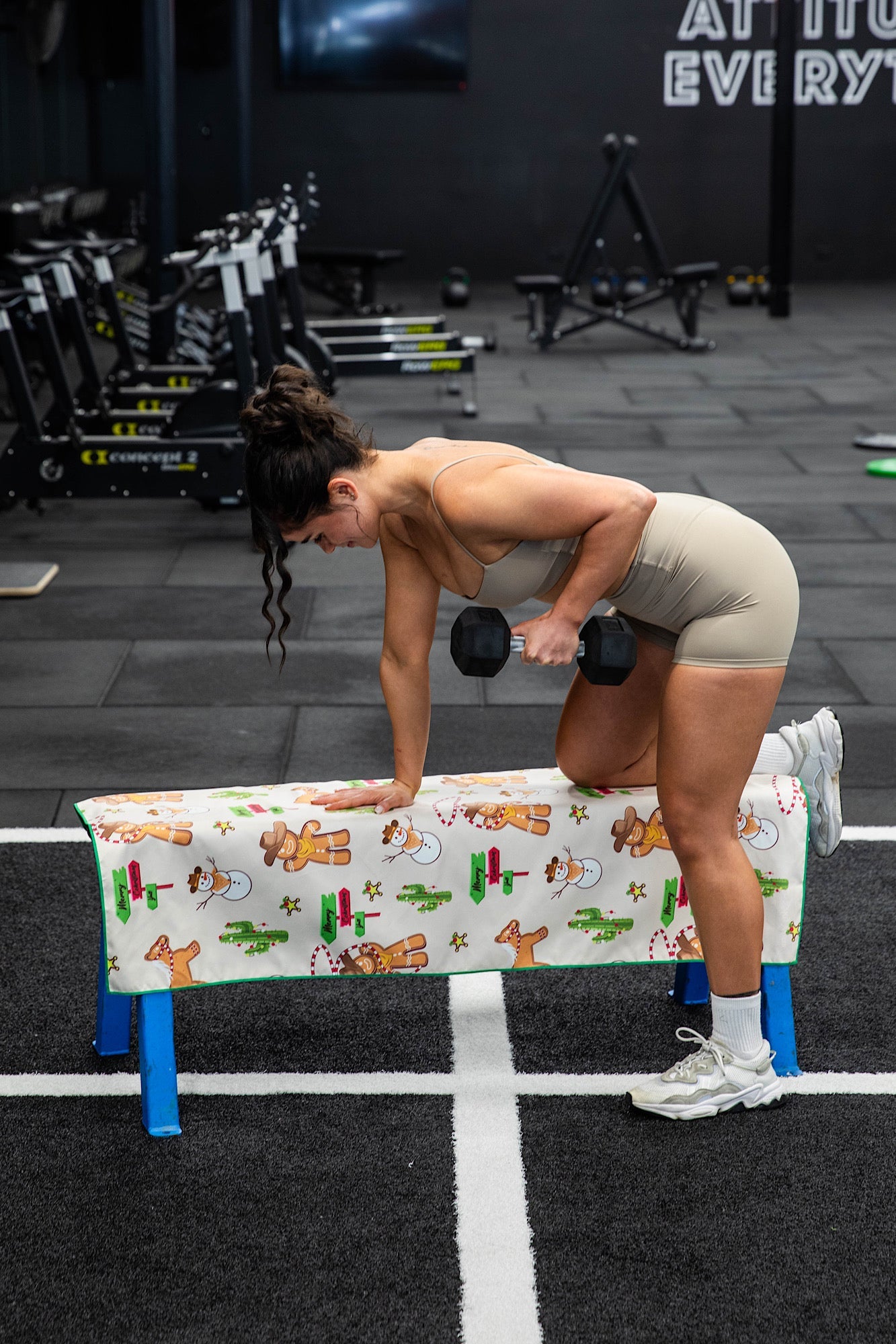 Cowboy Christmas Gym Towel-Cheeky Winx