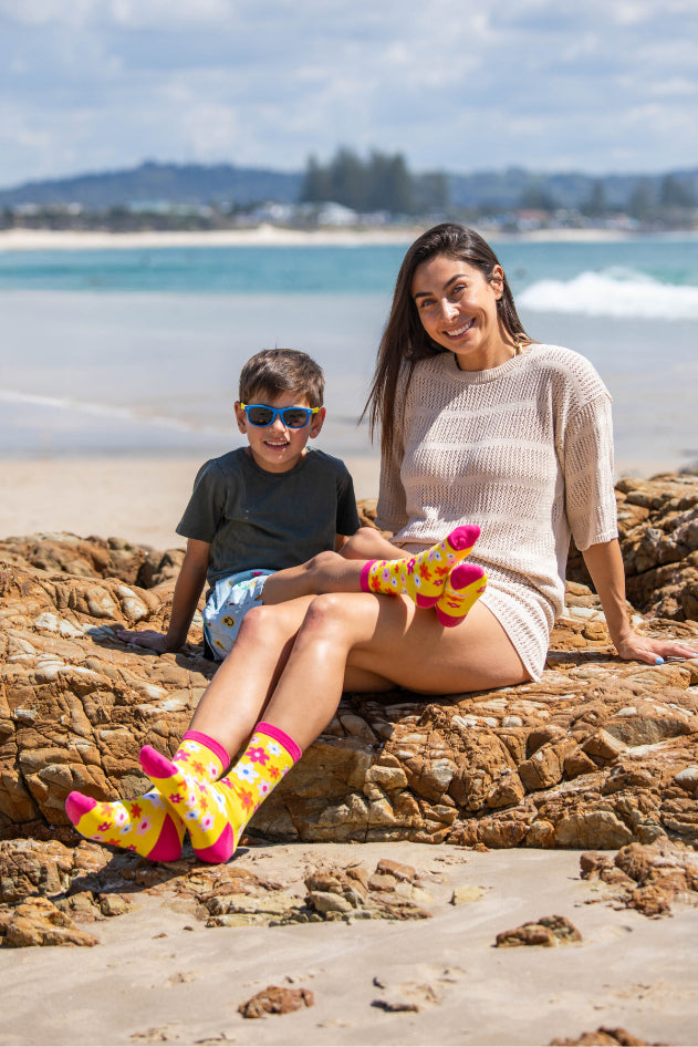 Daisy Crew Socks-Cheeky Winx