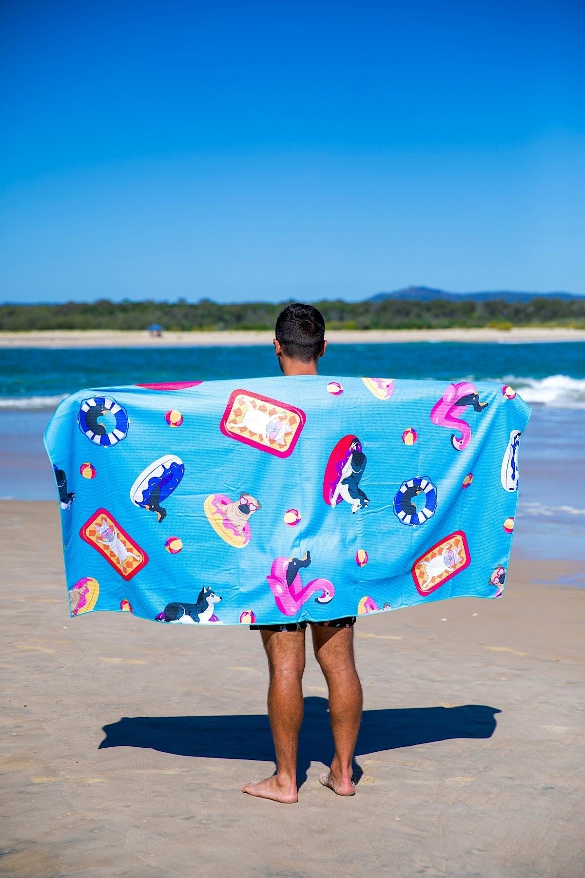 Dogs Sand Free Beach Towel | Personalise It Now