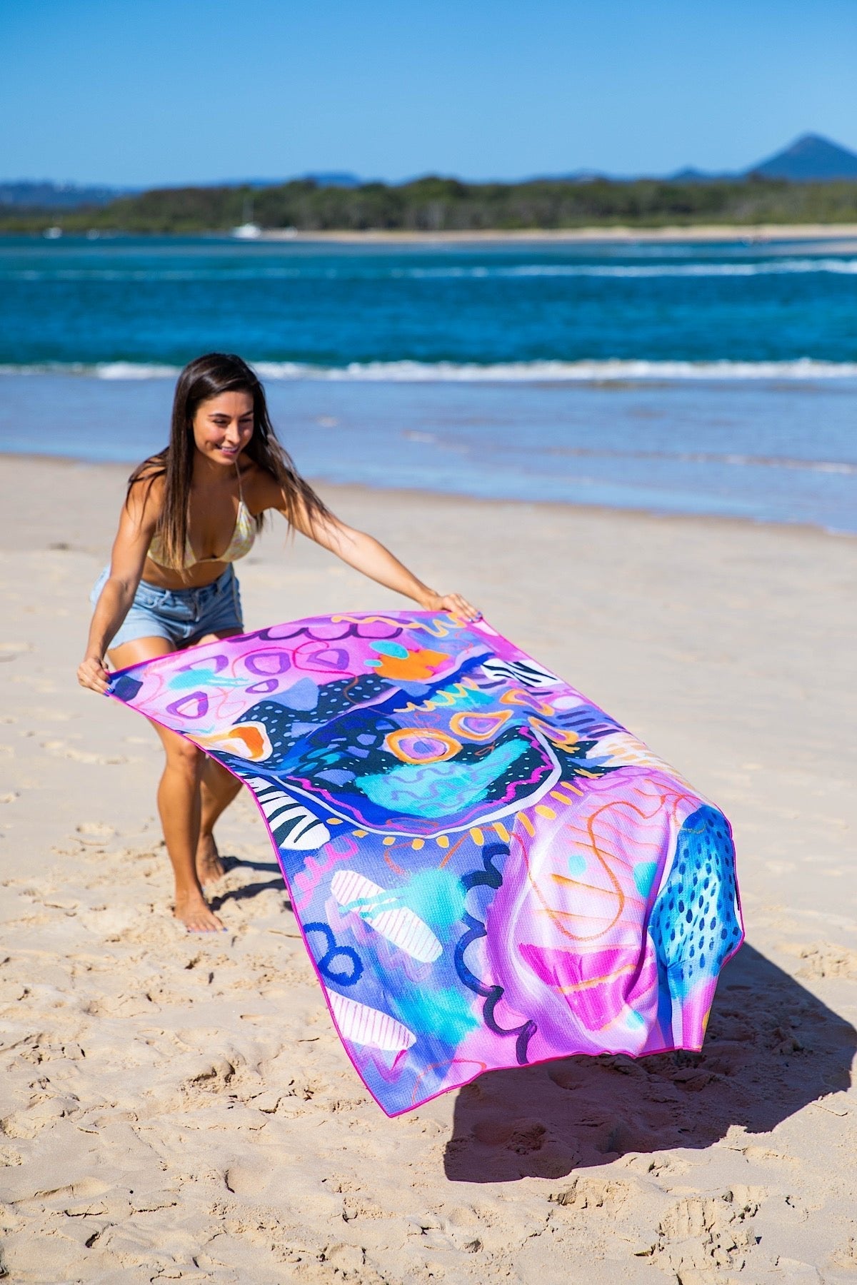 Fantasia Sand Free Beach Towel-Cheeky Winx