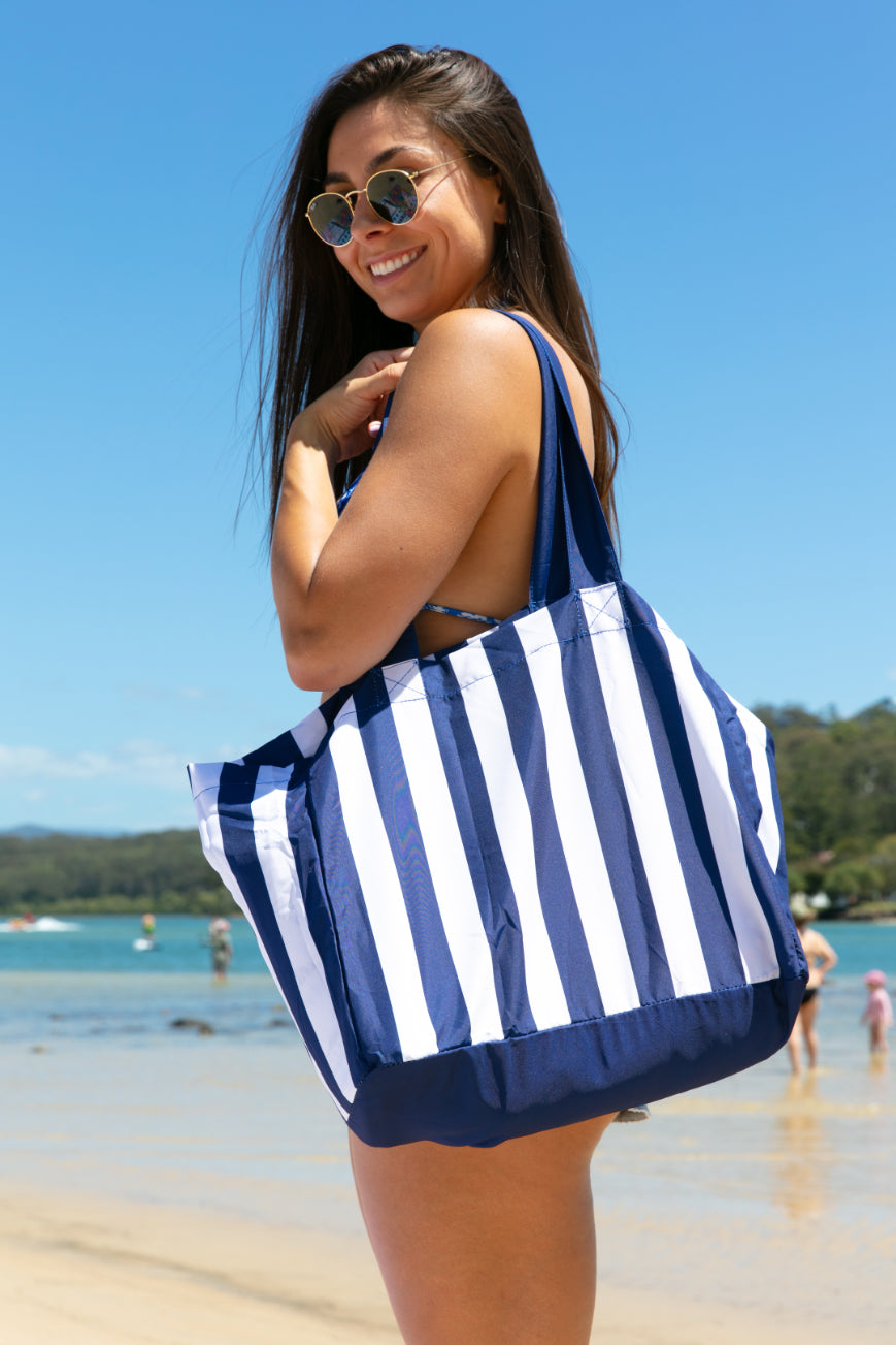 Foldable Navy Bag-Cheeky Winx