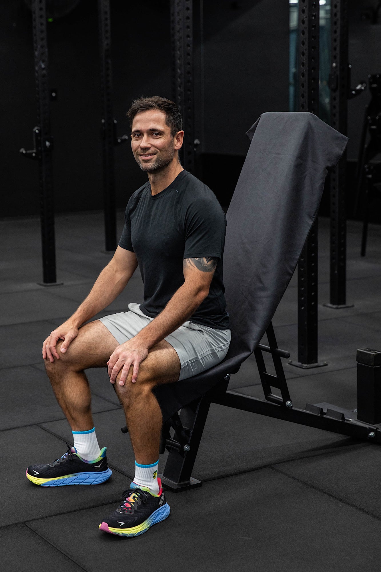 Hooded Basic Black Gym Towel-Cheeky Winx