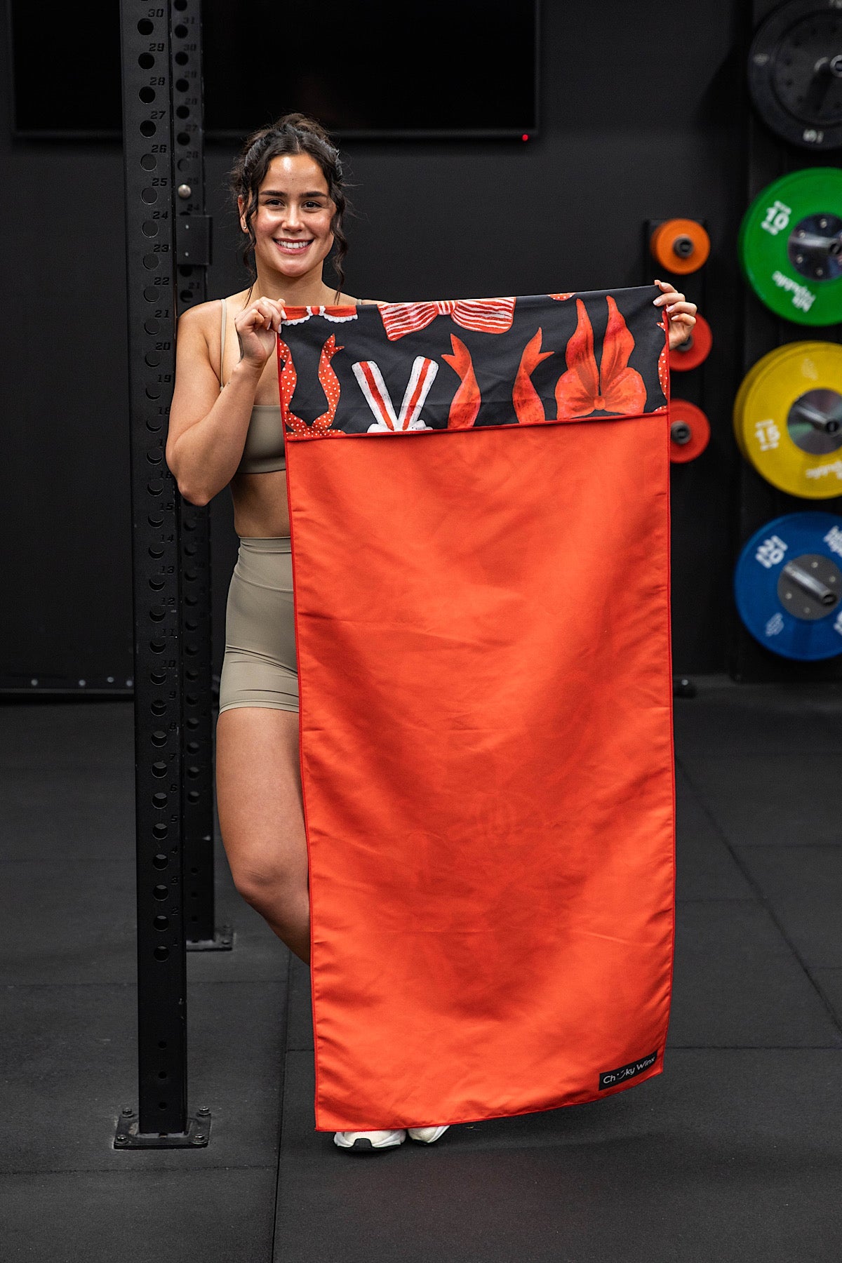 Hooded Bows X Teggun Gym Towel-Cheeky Winx