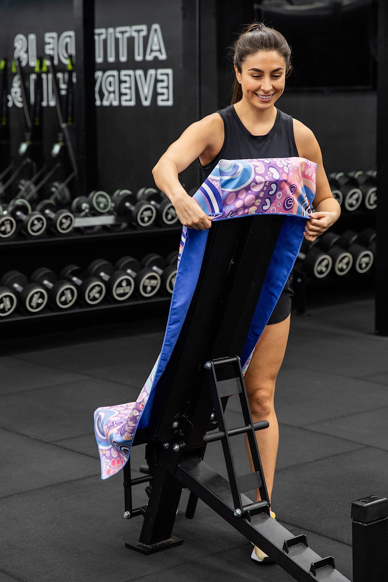 Hooded Joy X Merindah-Gunya Gym Towel-Cheeky Winx