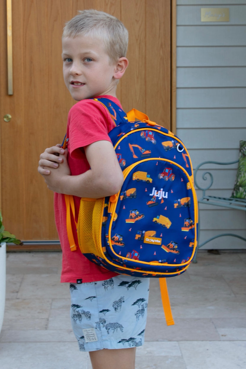 Kids Construction Backpack-Cheeky Winx