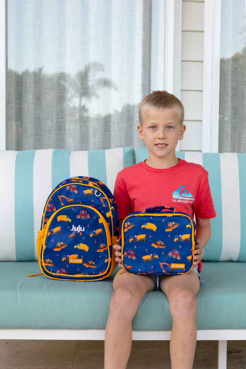 Kids Construction Backpack-Cheeky Winx