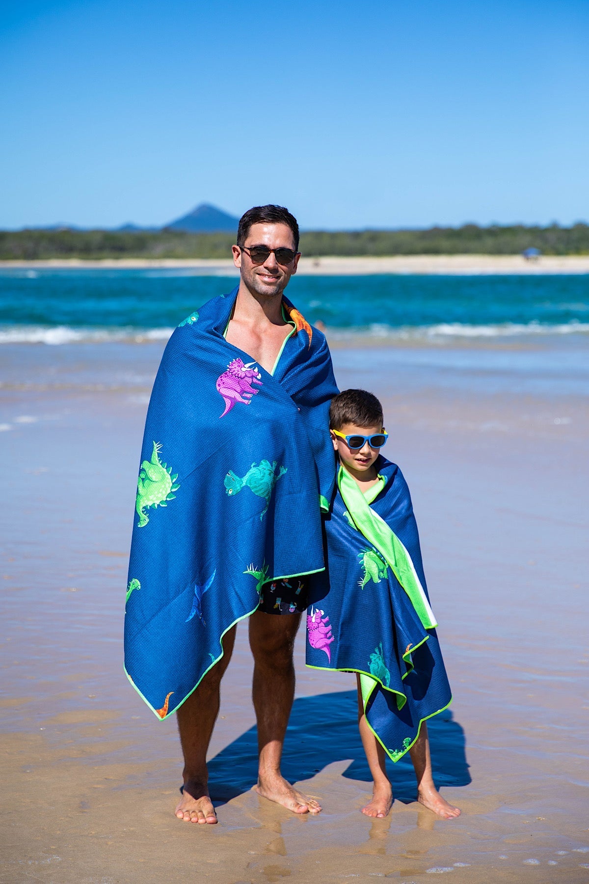Kids Dinosaurs Beach Towel-Cheeky Winx