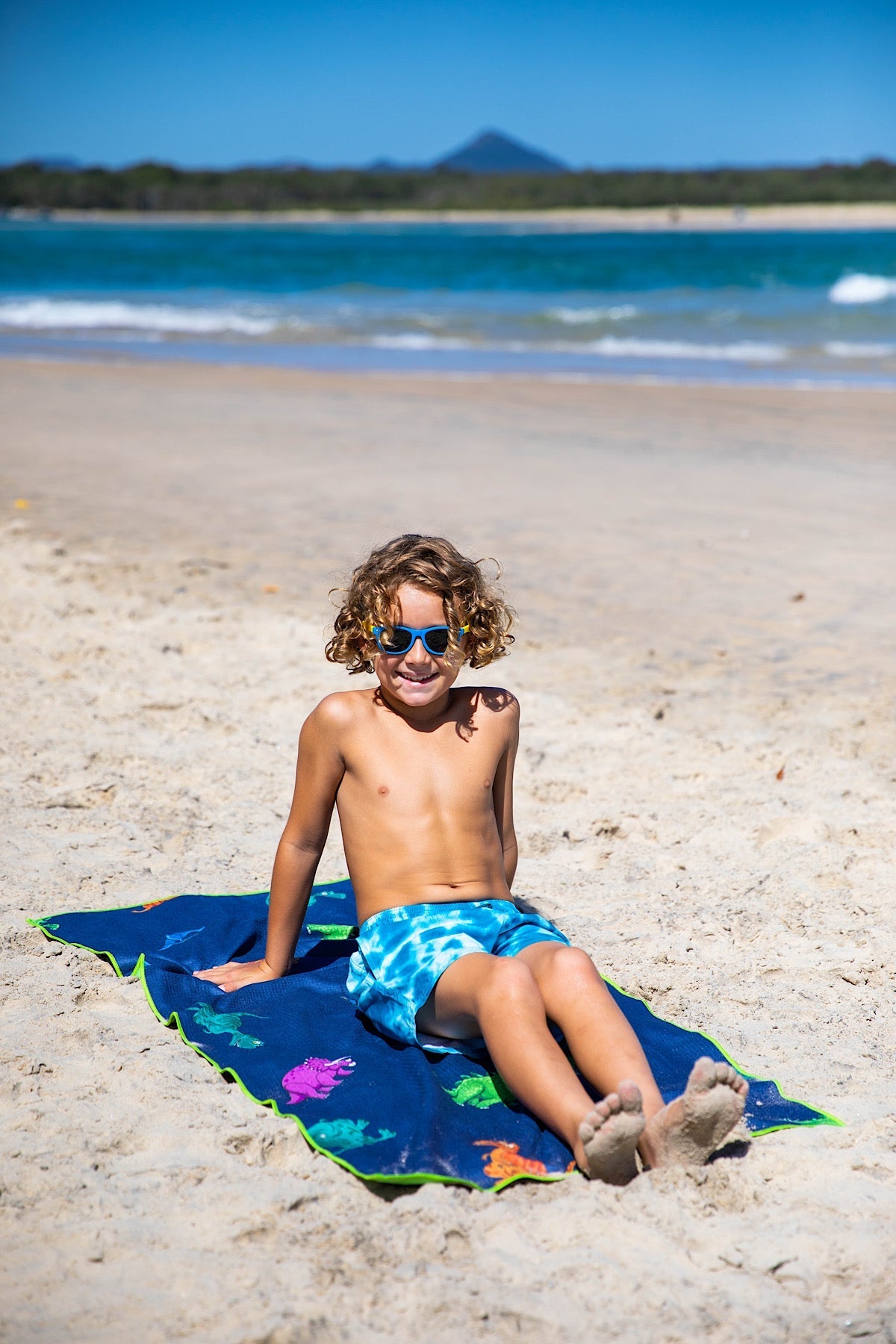 Kids Dinosaurs Beach Towel-Cheeky Winx