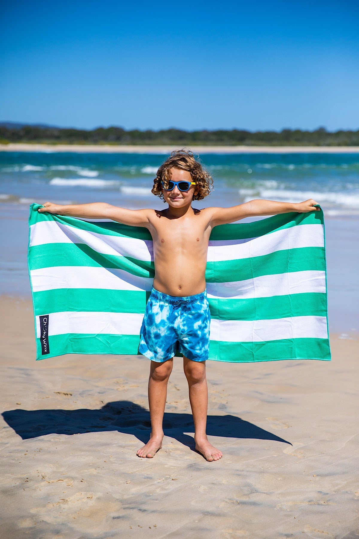 Kids Pineapples Beach Towel-Cheeky Winx