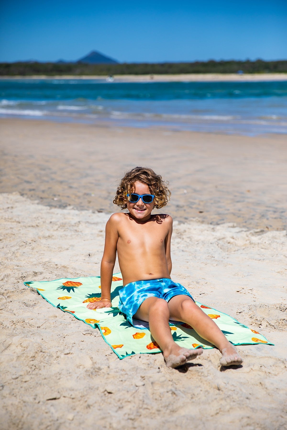 Kids Pineapples Beach Towel-Cheeky Winx