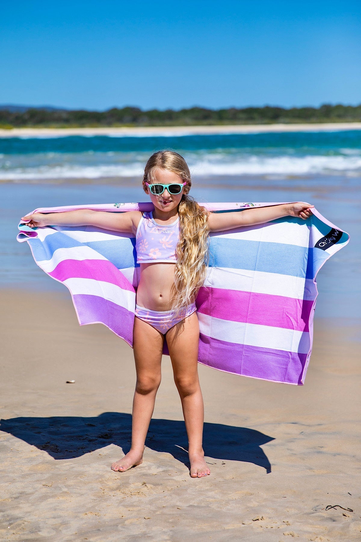 Kids Unicorns Beach Towel-Cheeky Winx