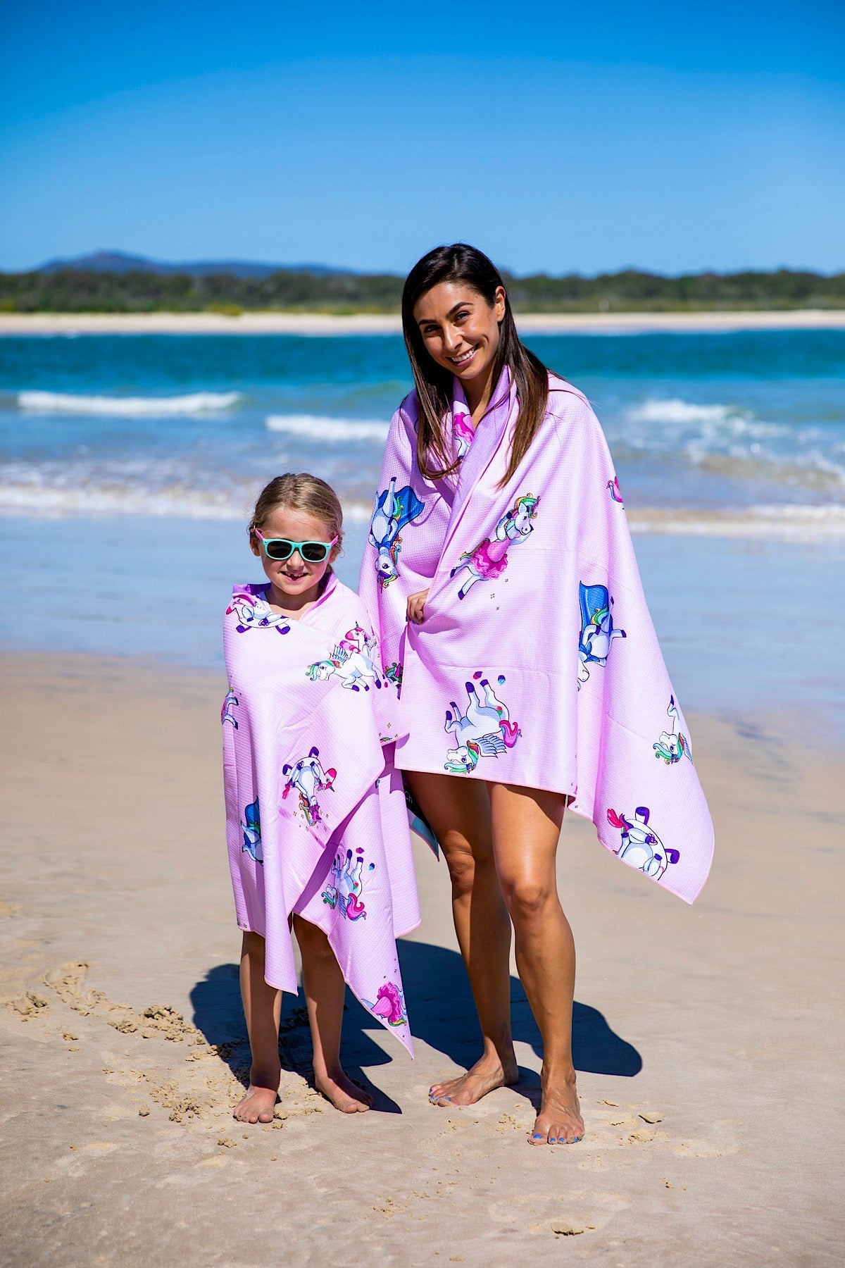 Kids Unicorns Beach Towel-Cheeky Winx