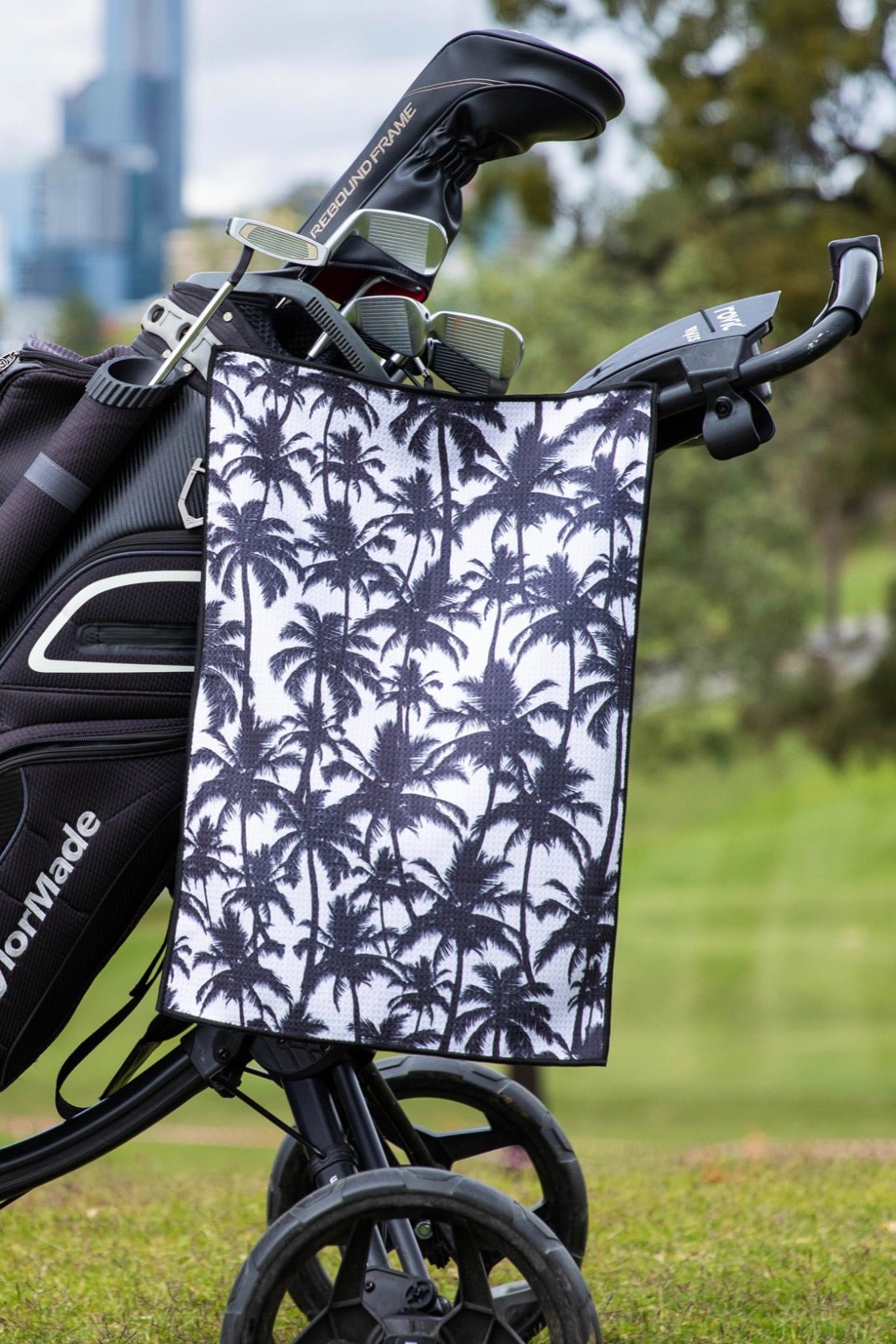 Palm Trees Golf Towel-Cheeky Winx