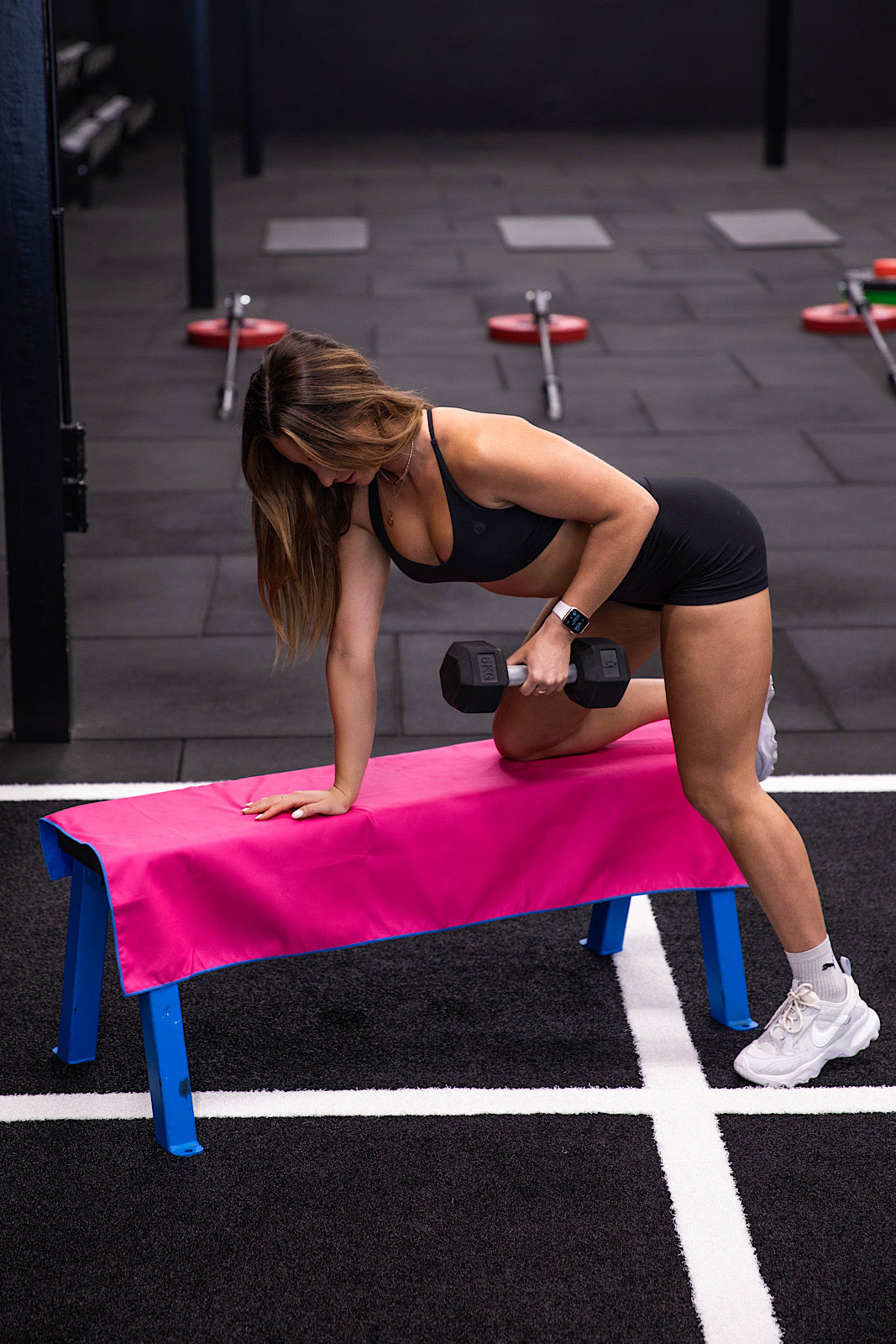 Pretty In Pink (and blue) Gym Towel-Cheeky Winx