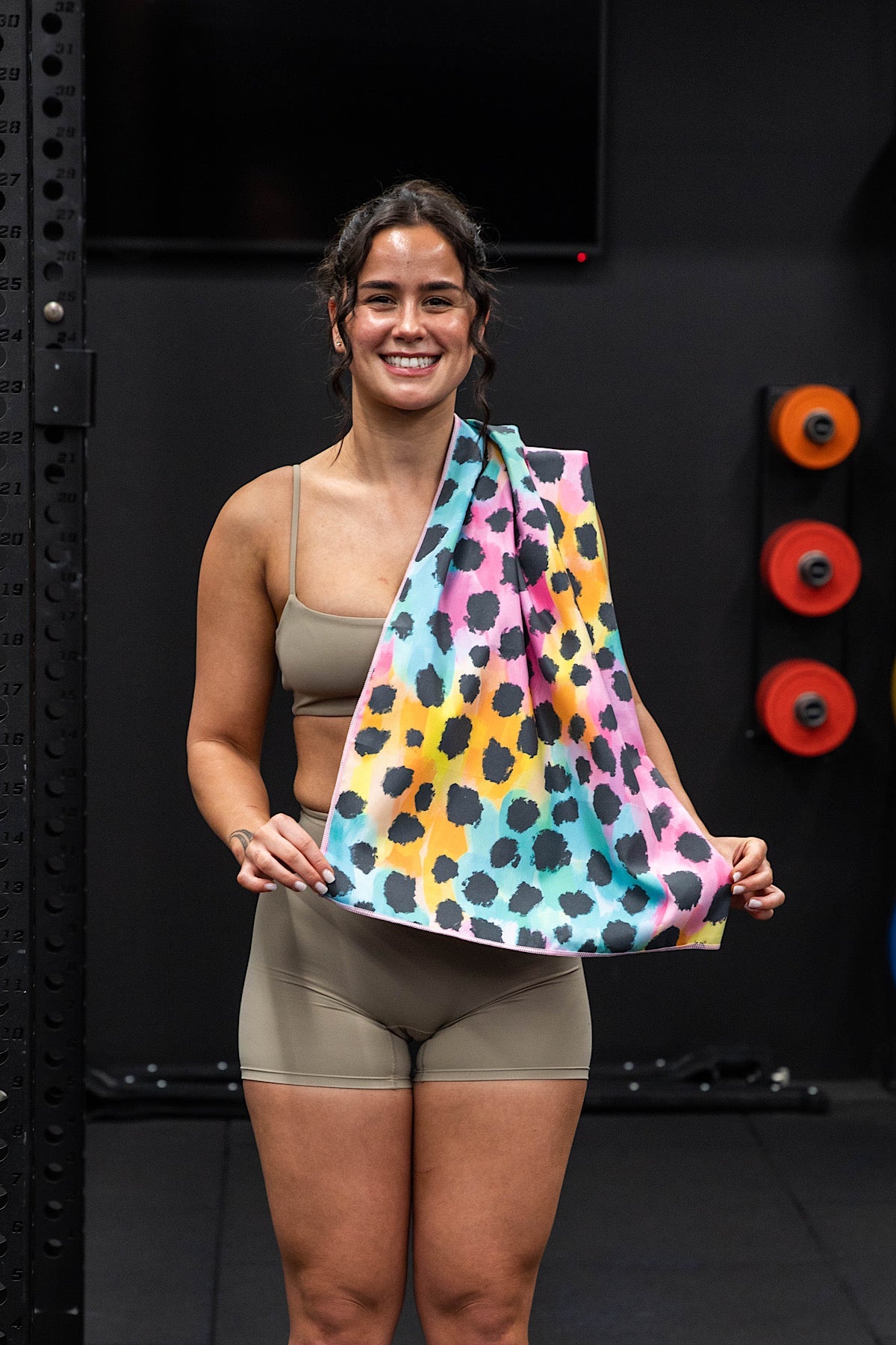Trio Cheetah X Inky Soda Gym Towel-Cheeky Winx