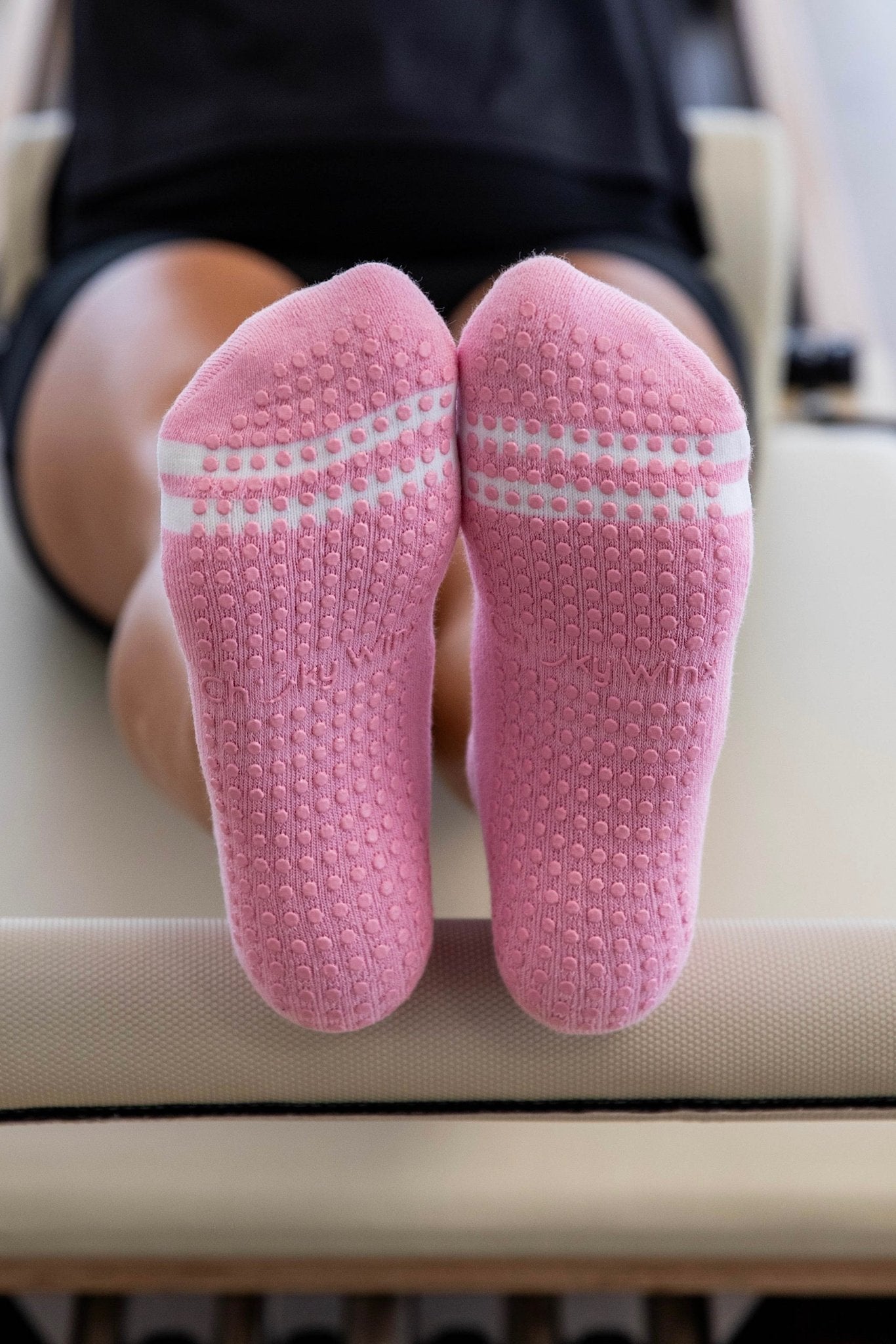 Ankle Pink Grip Socks - Cheeky Winx
