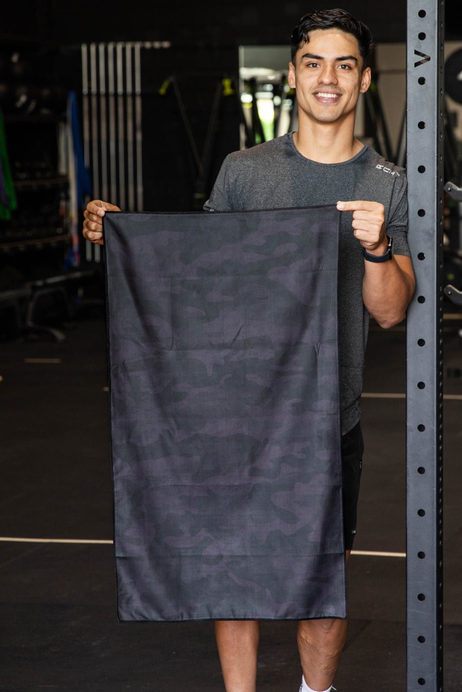 Camouflaged Gym Towel - Cheeky Winx