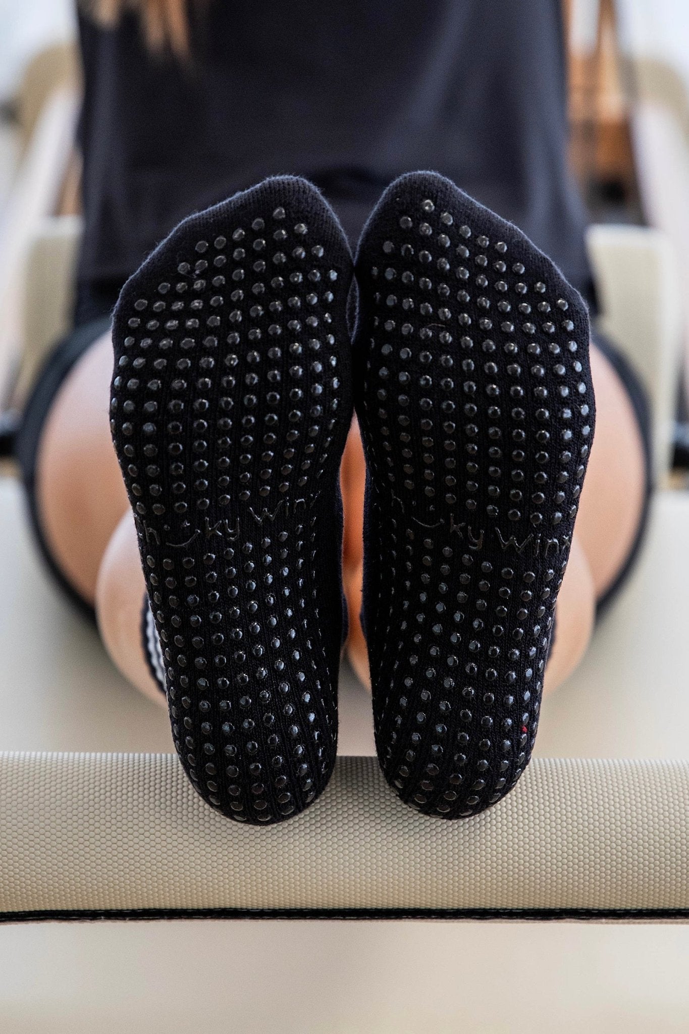 Crew Black Grip Socks - Cheeky Winx