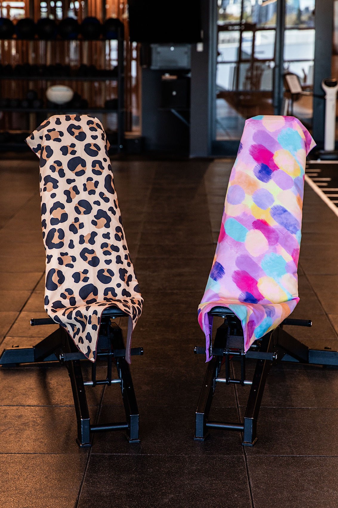 Hooded Brown Leopard Gym Towel - Cheeky Winx