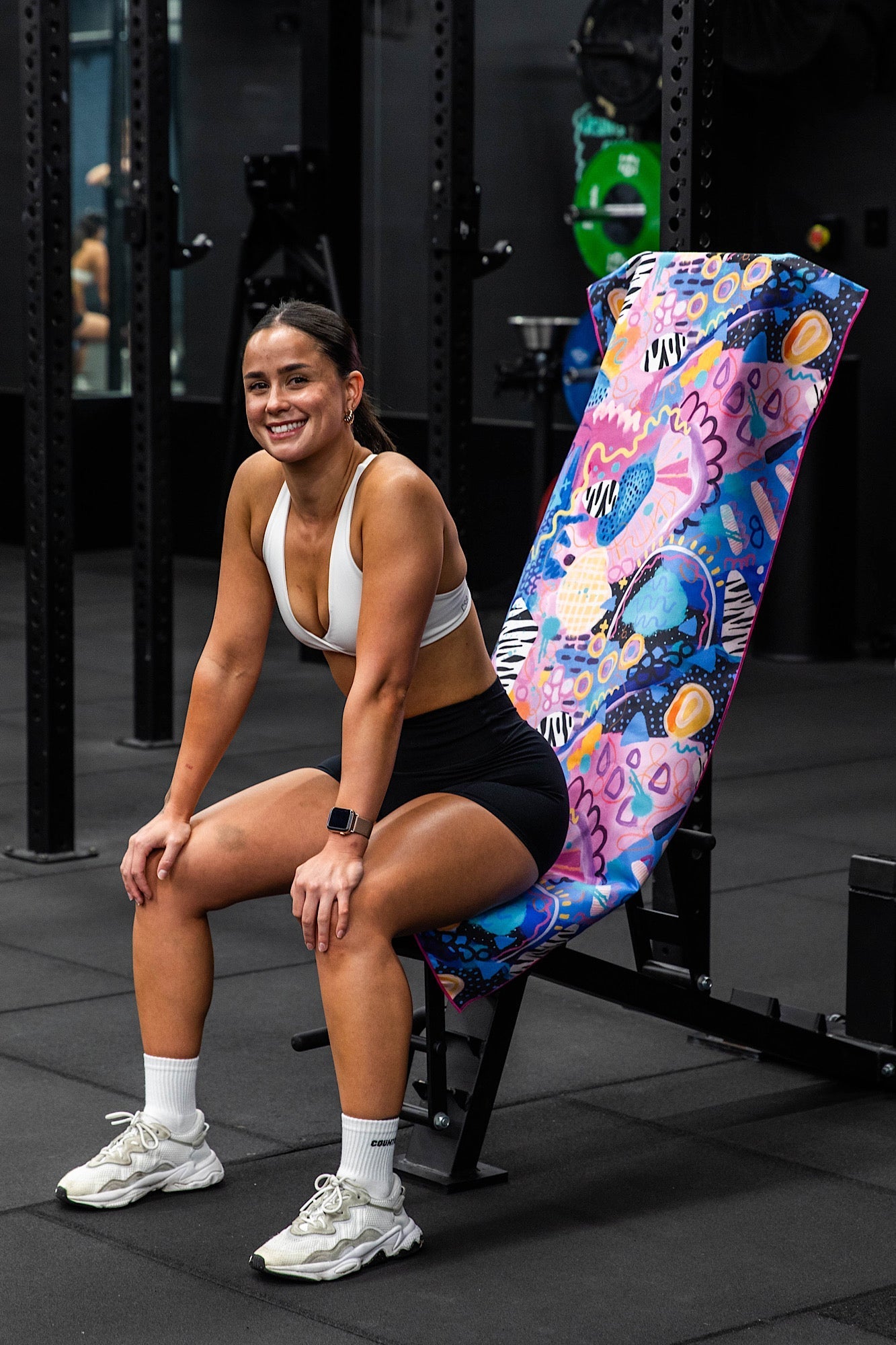 Hooded Fantasia X Deb McNaughton Gym Towel - Cheeky Winx