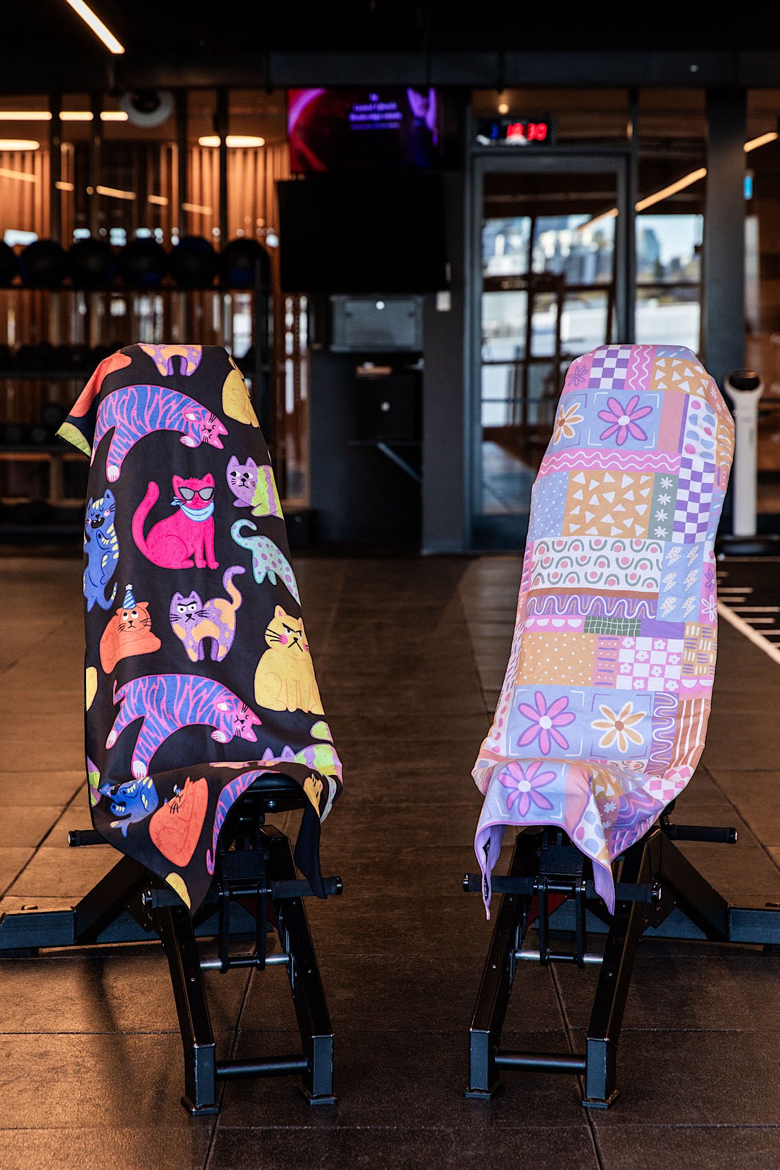 Hooded Patchwork Gym Towel - Cheeky Winx