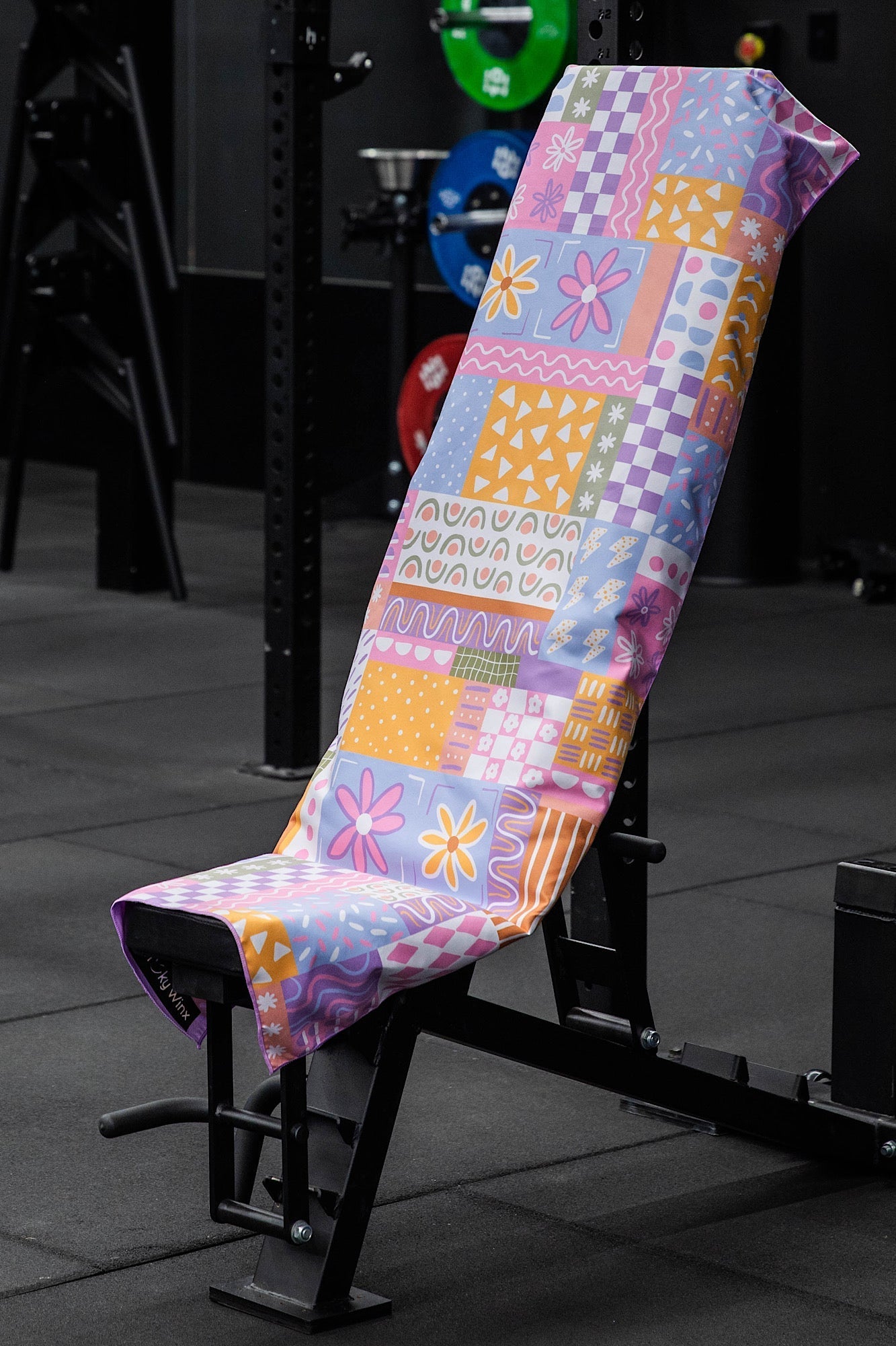 Hooded Patchwork Gym Towel - Cheeky Winx