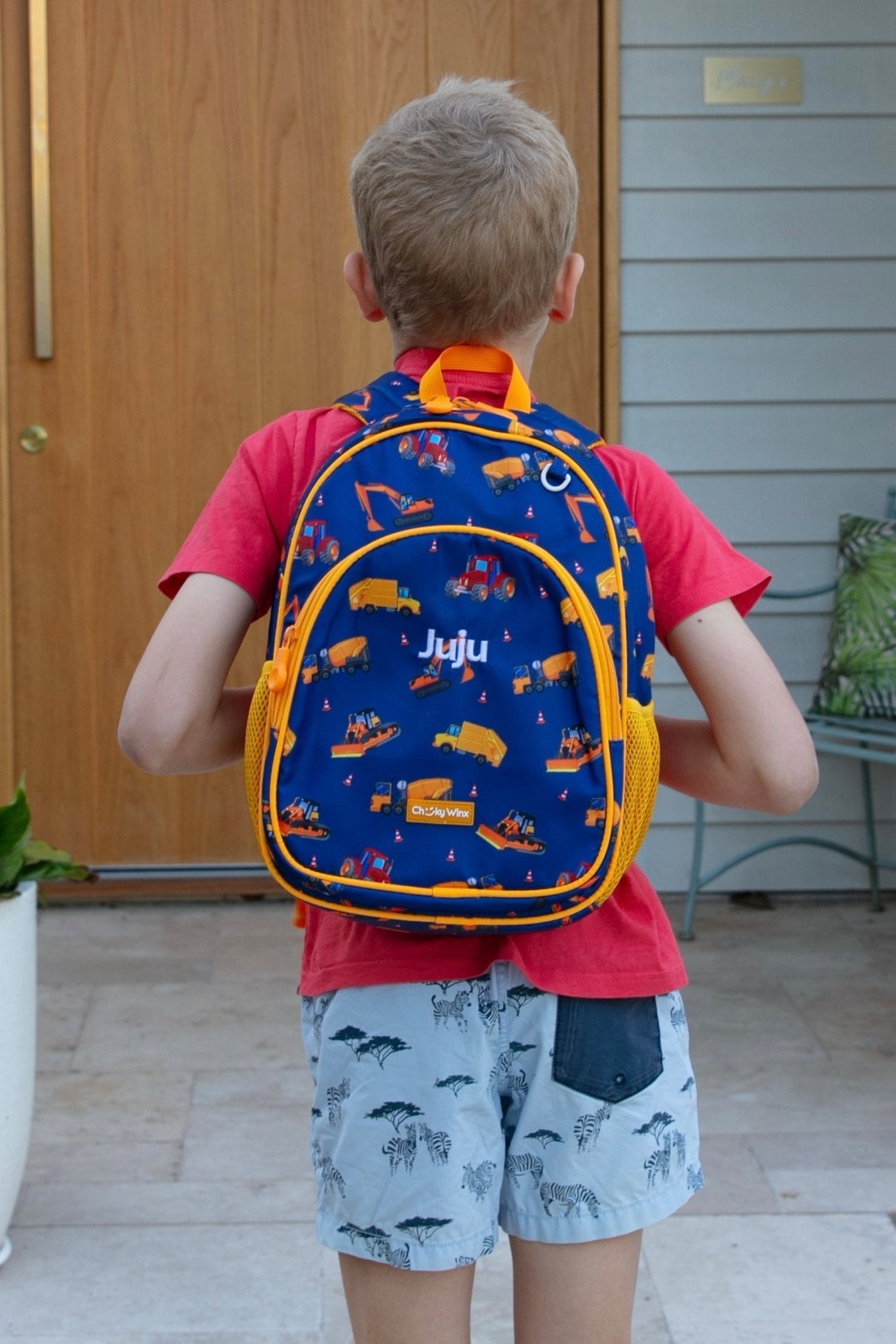 Kids Construction Backpack - Cheeky Winx
