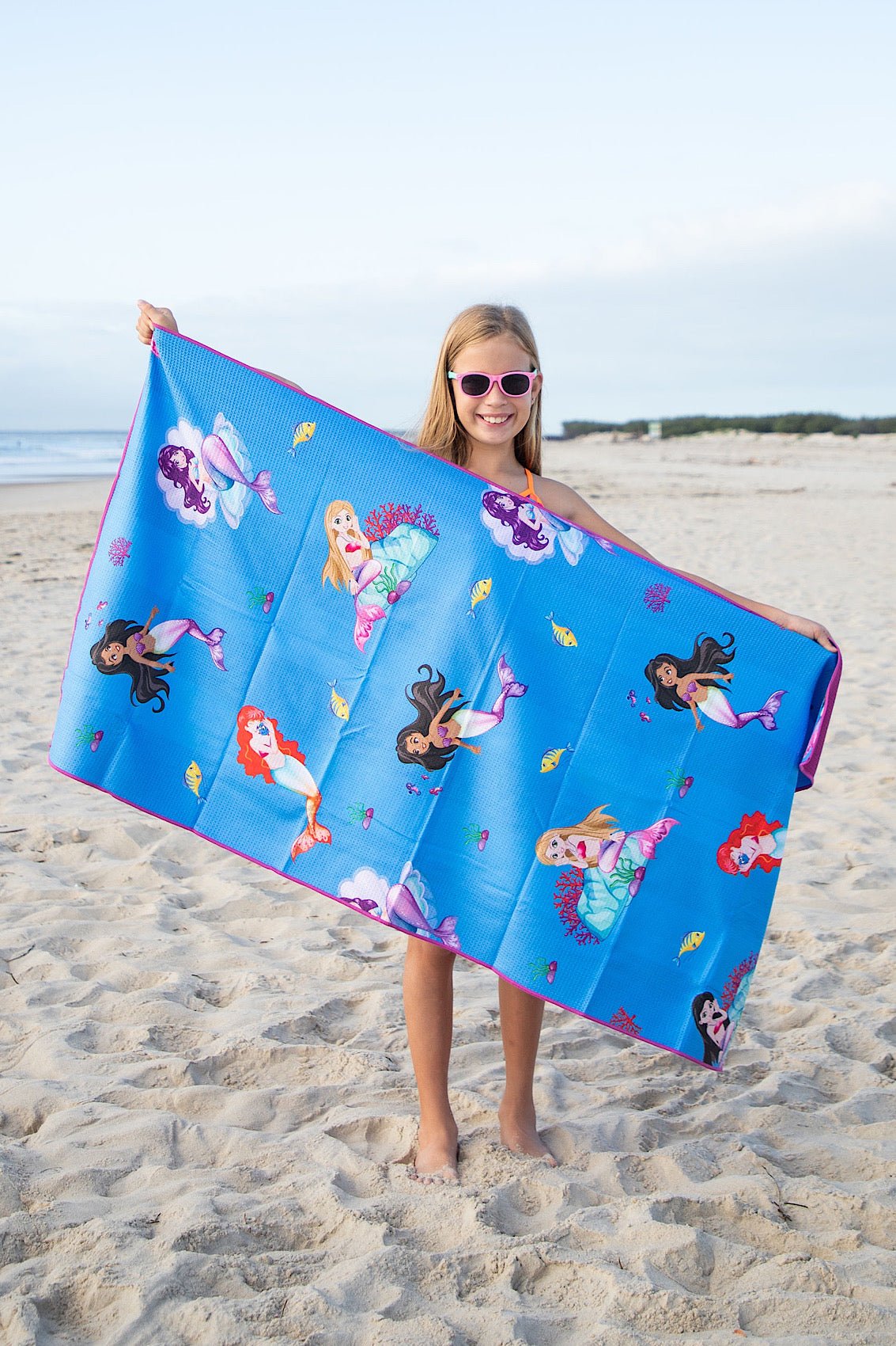 Kids Mermaids Beach Towel - Cheeky Winx