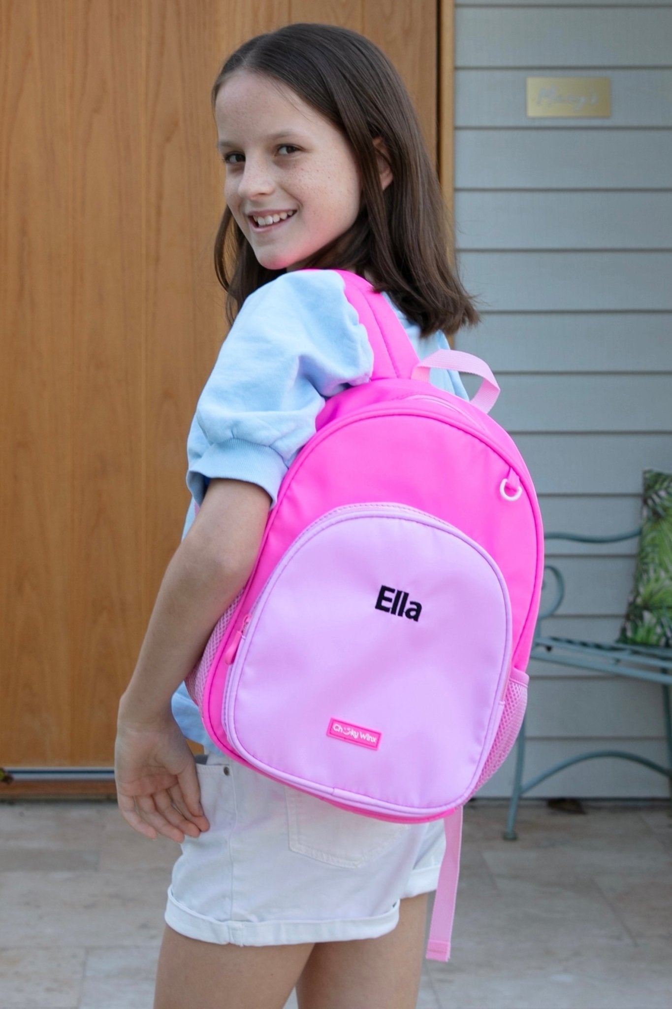 Kids Pink on Pink Backpack - Cheeky Winx