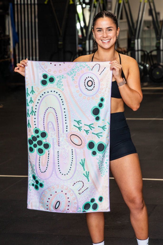Land and Sea X Bigi Gym Towel - Cheeky Winx
