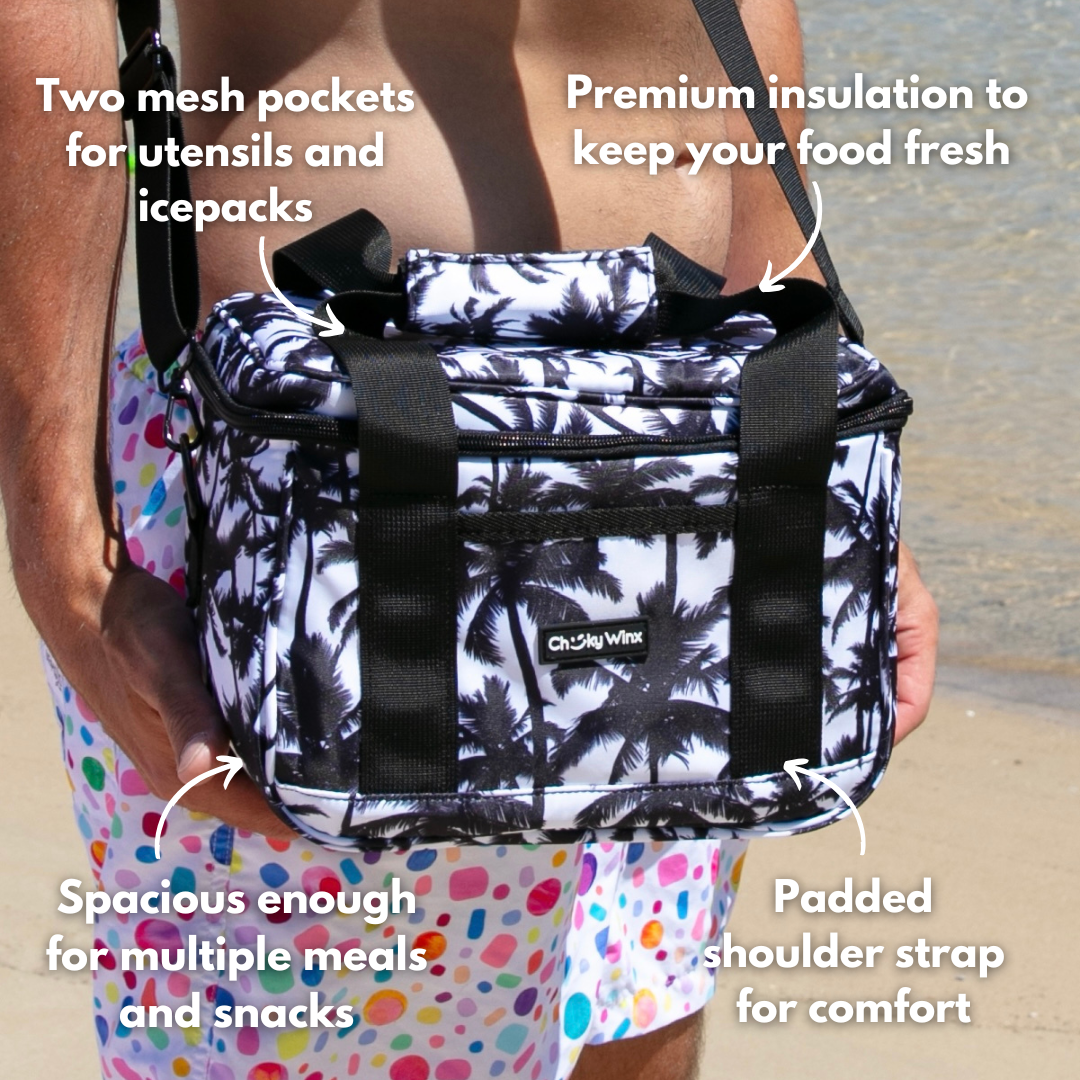 Large Palm Trees Lunch Bag - Cheeky Winx