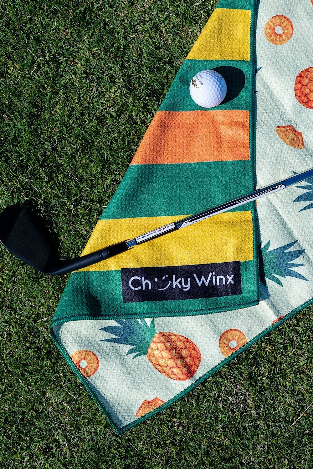 Pineapple Punch Golf Towel - Cheeky Winx