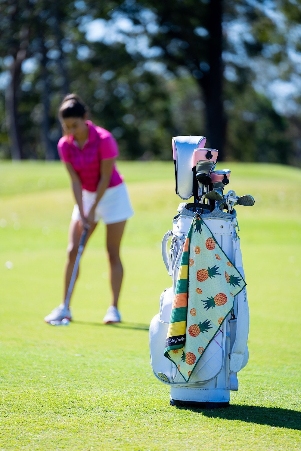 Pineapple Punch Golf Towel - Cheeky Winx