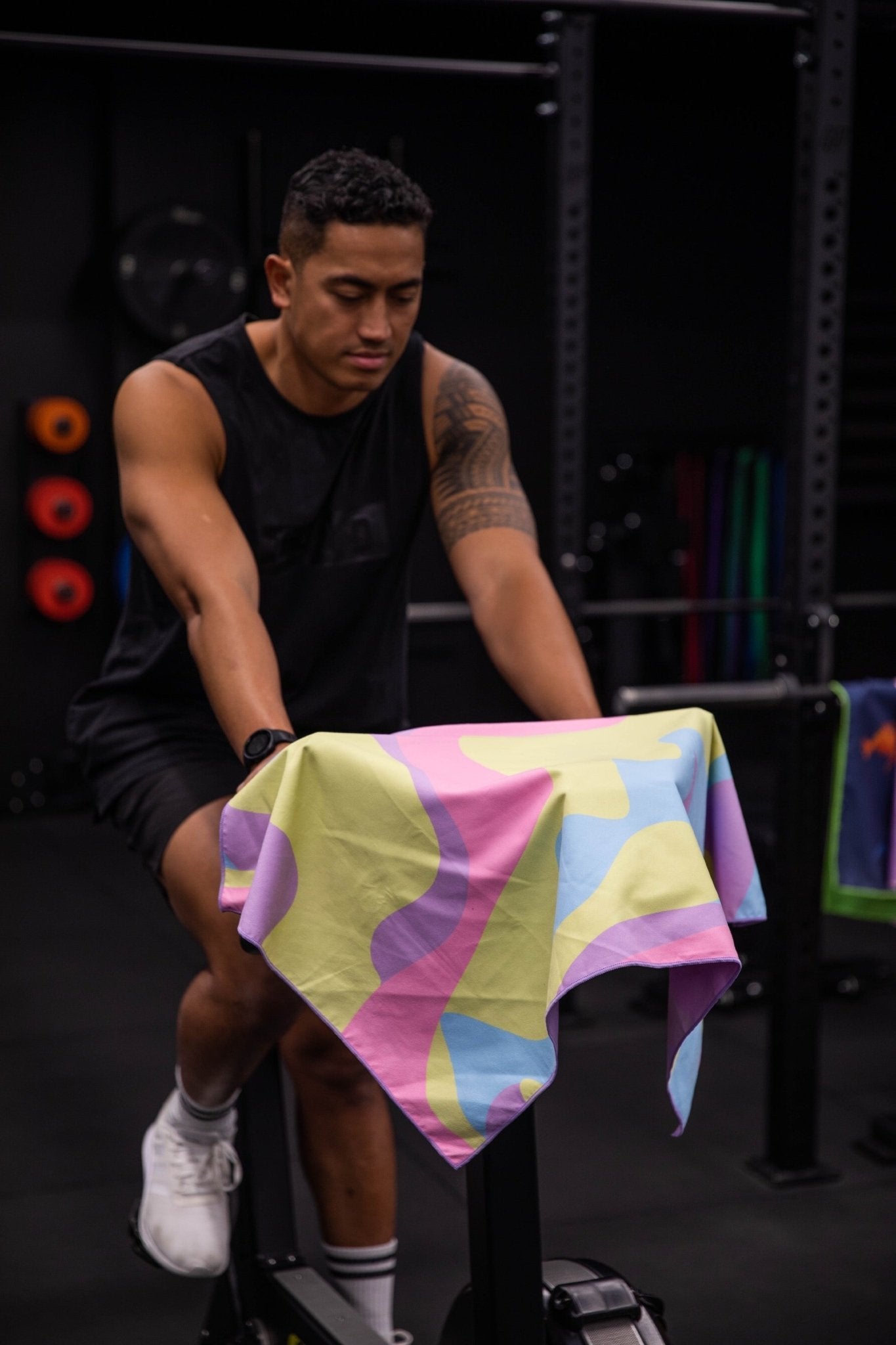 Rainbow Swirl Gym Towel - Cheeky Winx