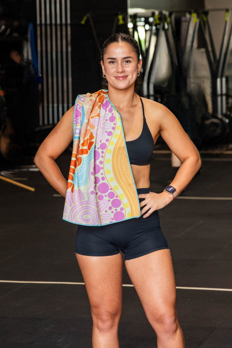 The Journey X Ina Art Gym Towel - Cheeky Winx