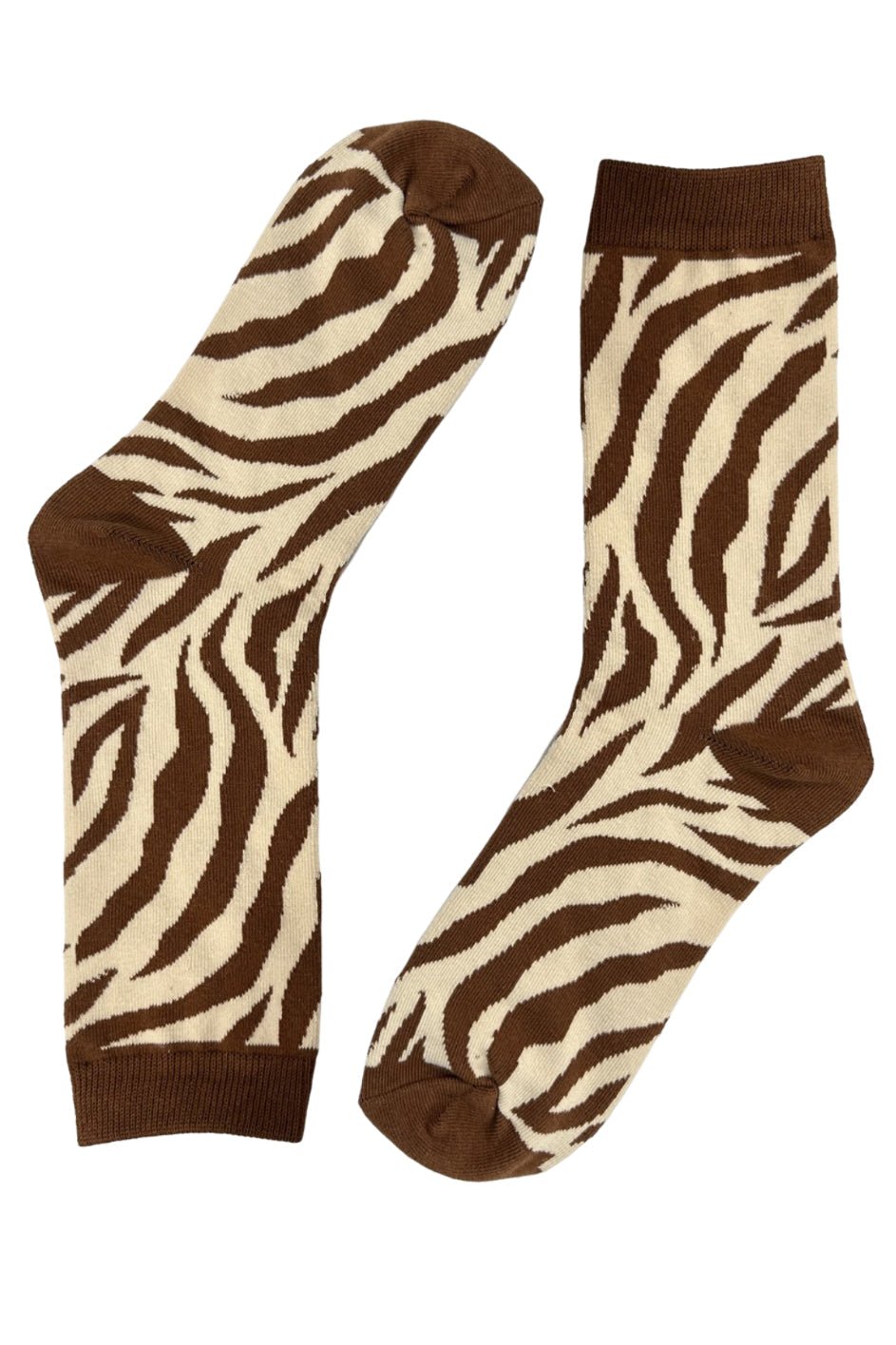 Zebra Crew Socks - Cheeky Winx