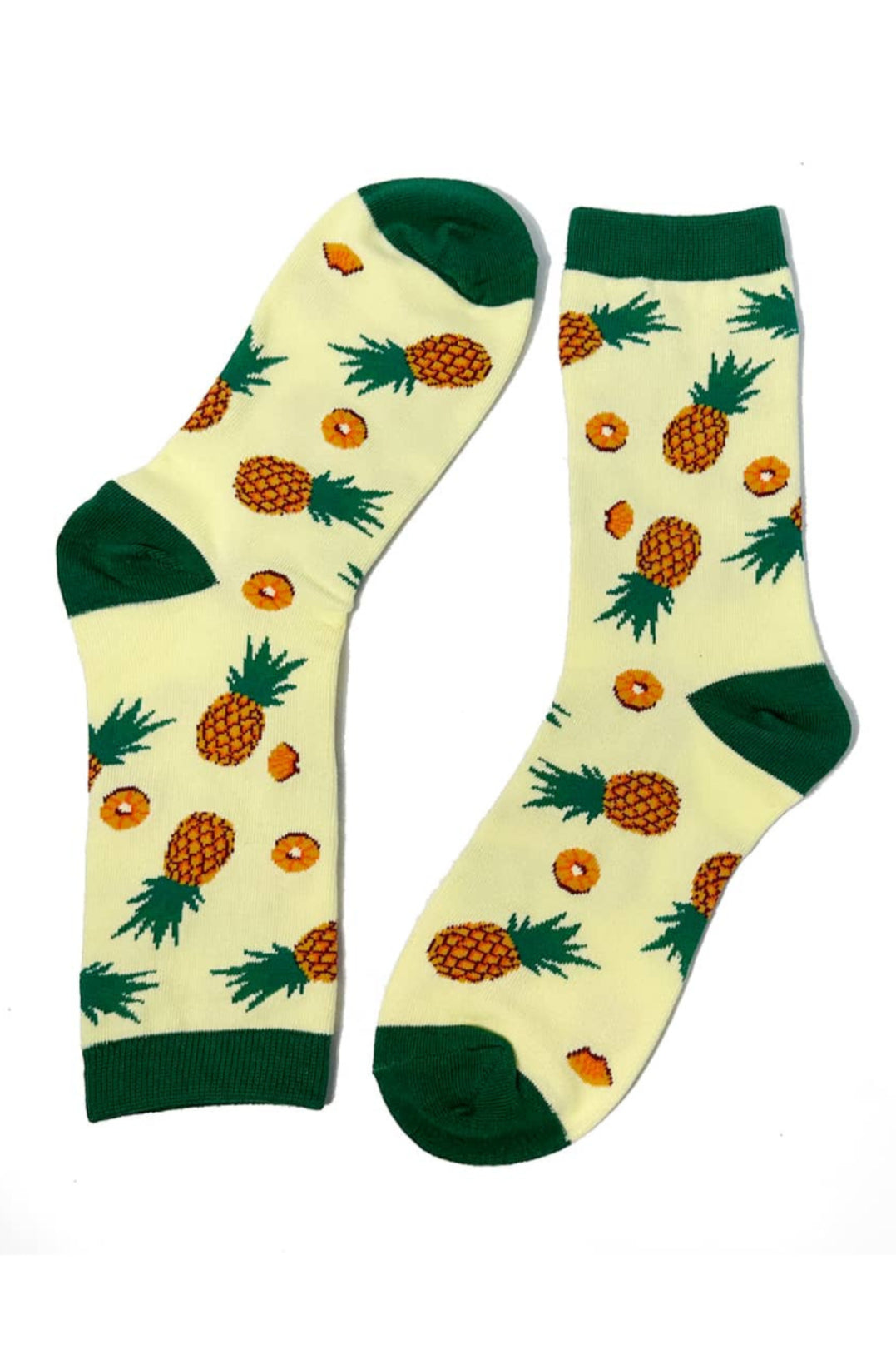 Pineapple Crew Socks