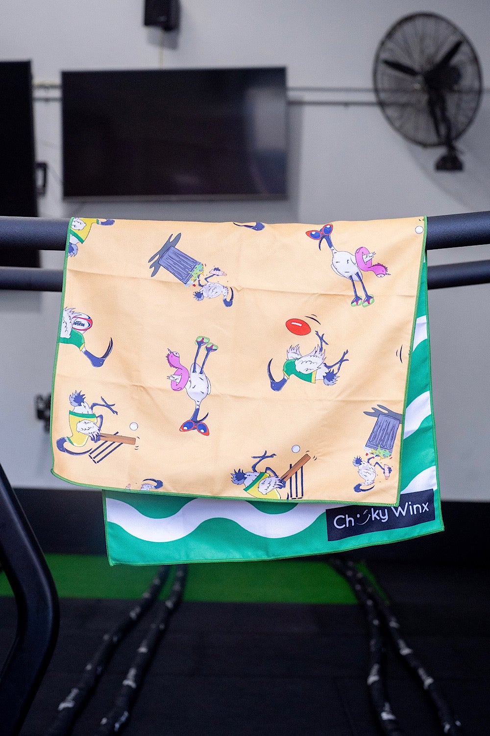 Athletic Bin Chickens Gym Towel-Cheeky Winx