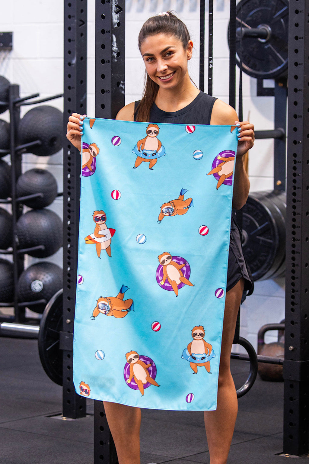 Avocado Gym Towel  Quick Dry Sports Towels - Cheeky Winx