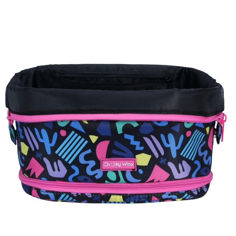 Black Fiesta X Deb McNaughton Makeup Bag-Cheeky Winx