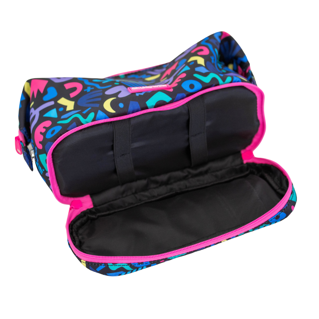 Black Fiesta X Deb McNaughton Makeup Bag-Cheeky Winx