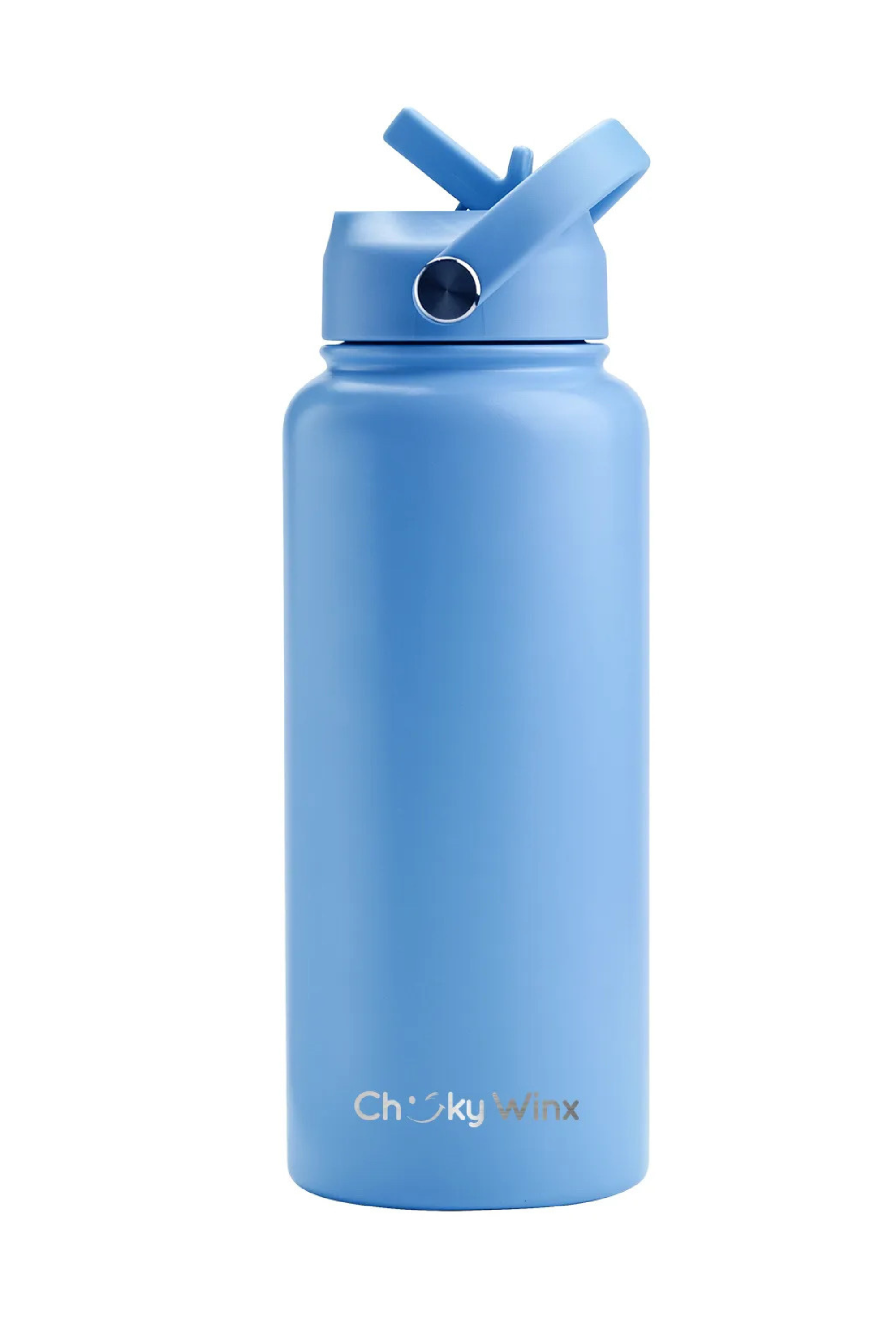 Blue Thermal Water Bottle 950ml + FREE silicone bumper-Cheeky Winx-Cheeky Winx