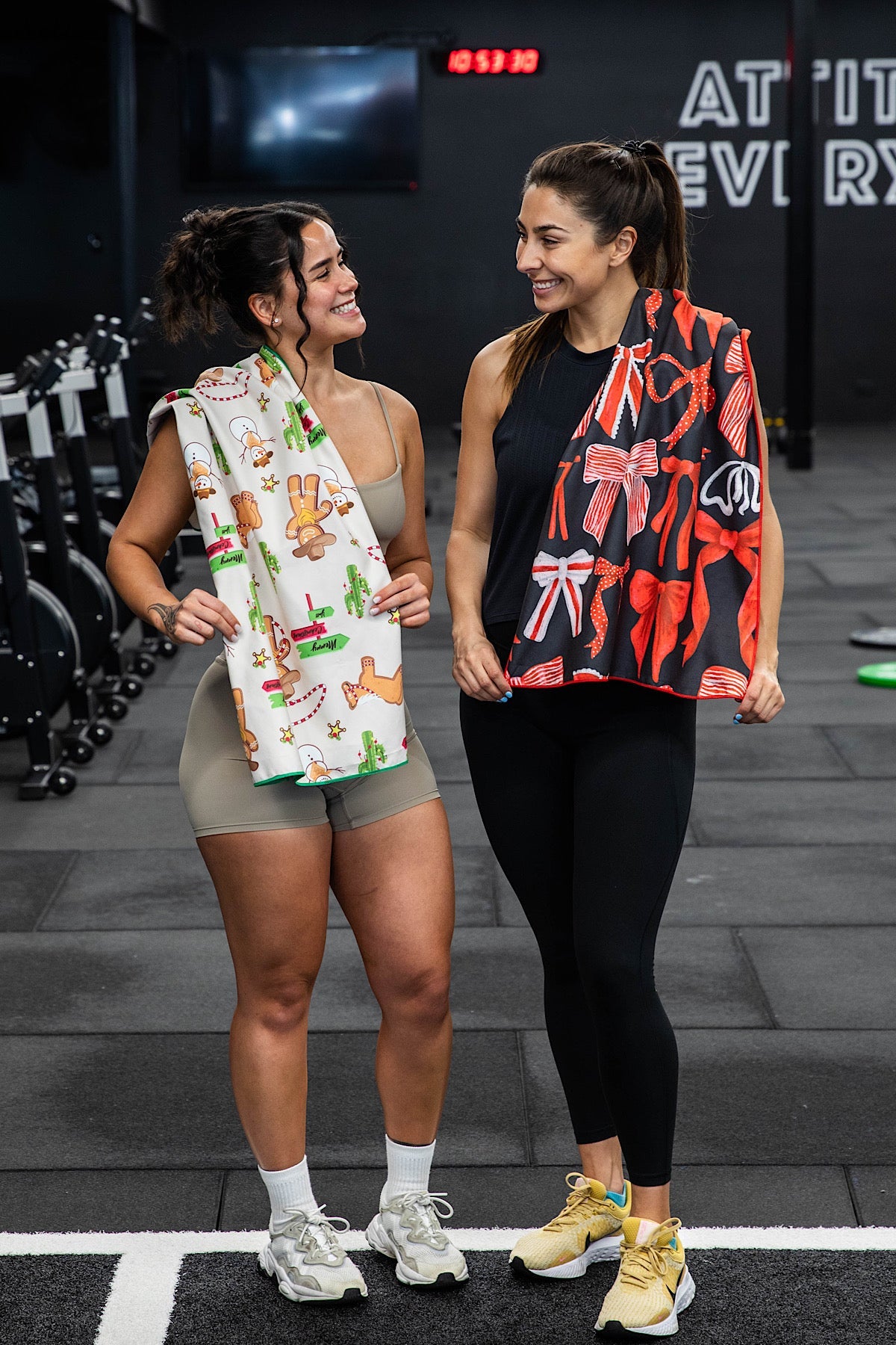 Bows X Teggun Gym Towel-Cheeky Winx