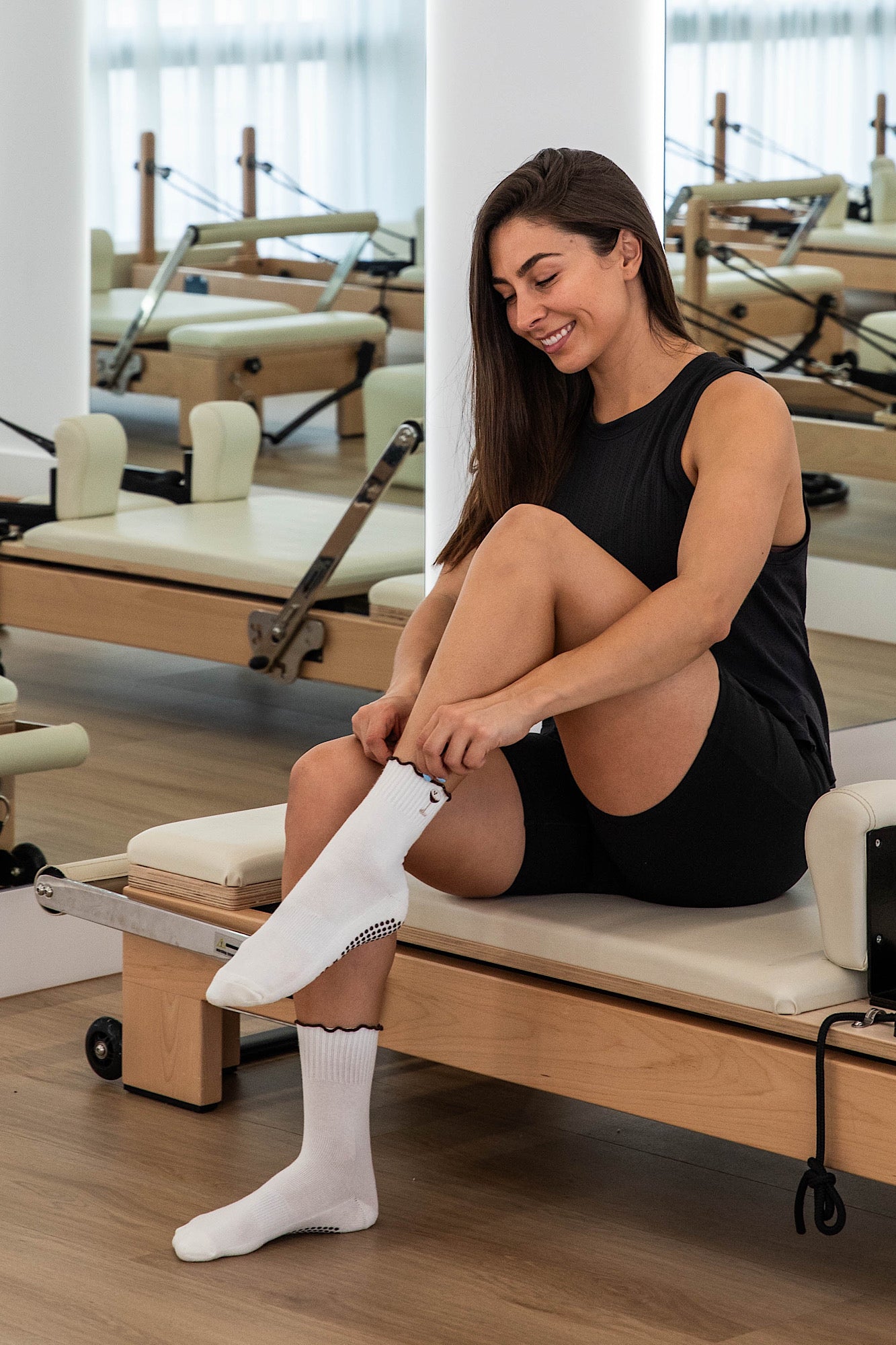 Espresso Grip Socks-Cheeky Winx