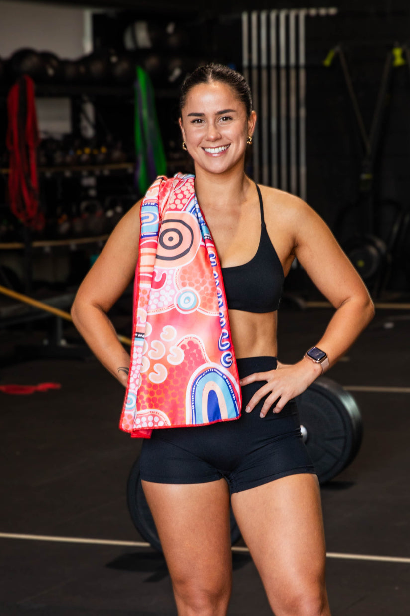 FOLLOW X Merindah Gym Towel-Cheeky Winx