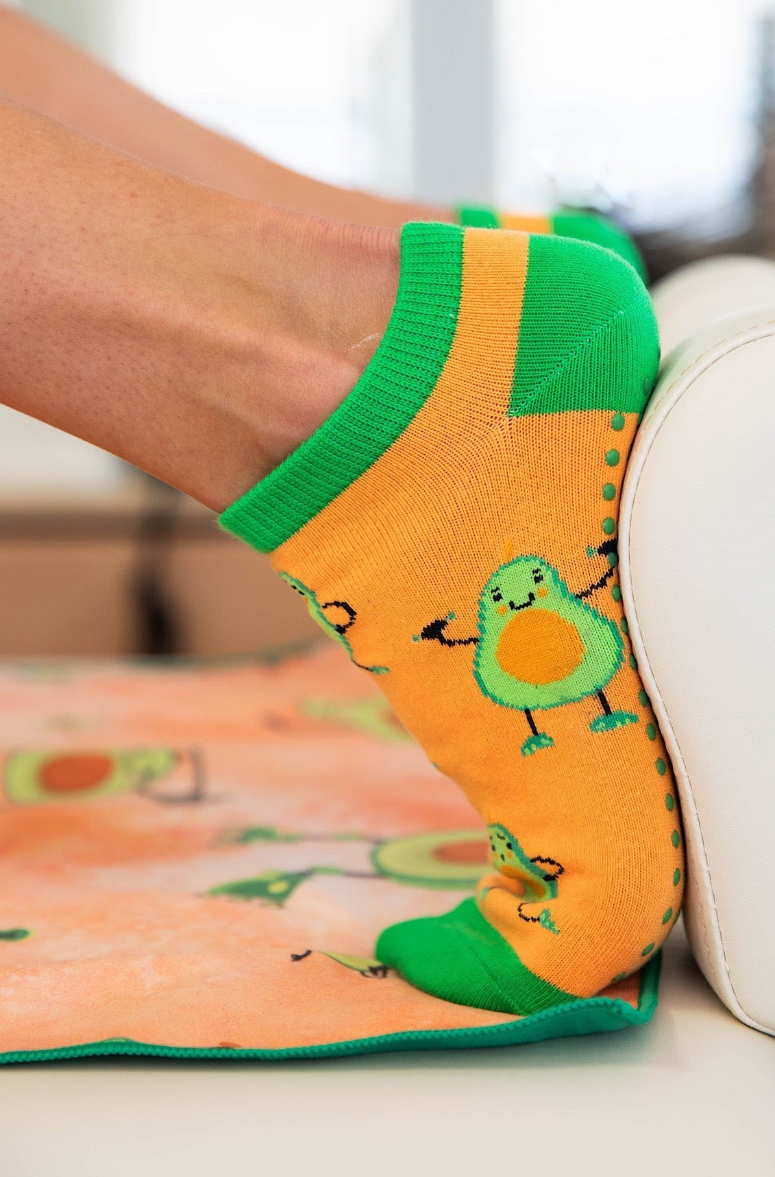 Premium Grip Socks for Pilates, Yoga, and Barre - Cheeky Winx