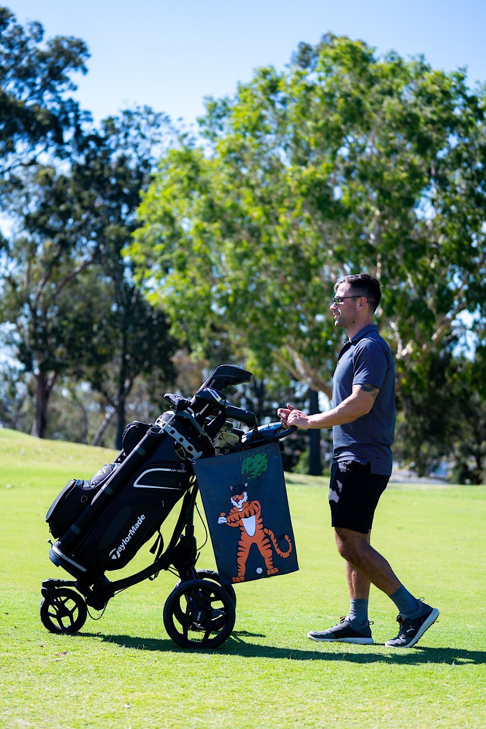 Jungle Cat Golf Towel-Cheeky Winx