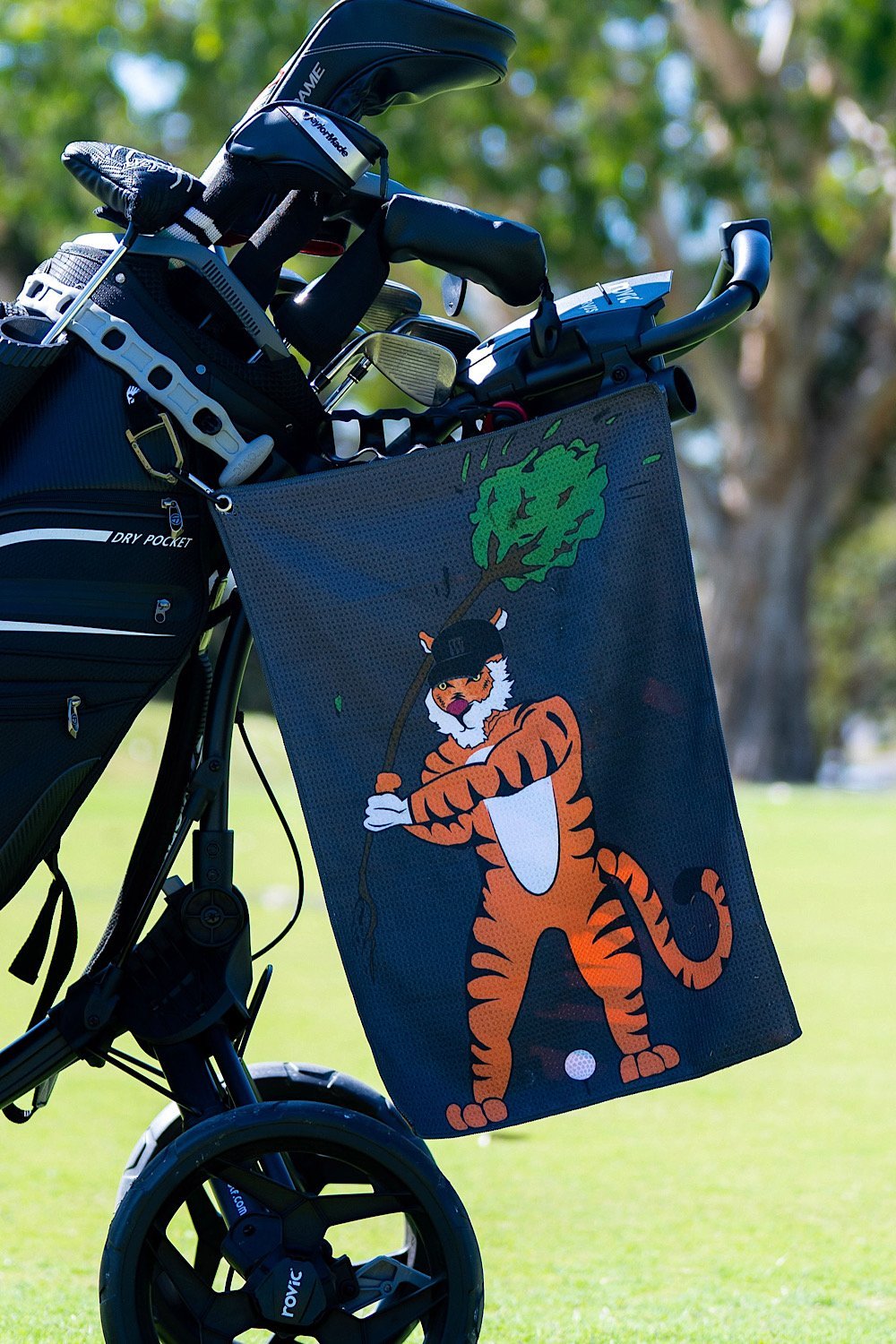 Jungle Cat Golf Towel-Cheeky Winx